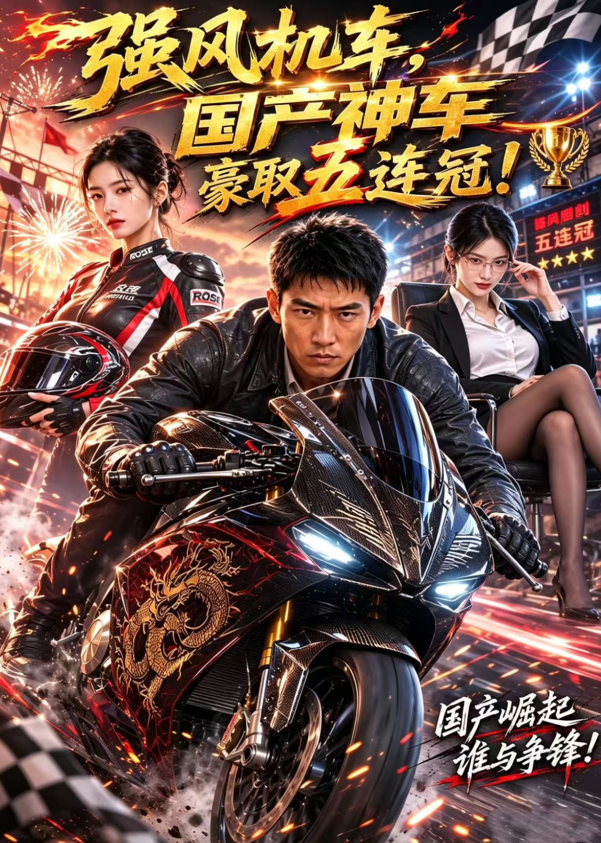 强风机车，国产神车豪取五连冠！