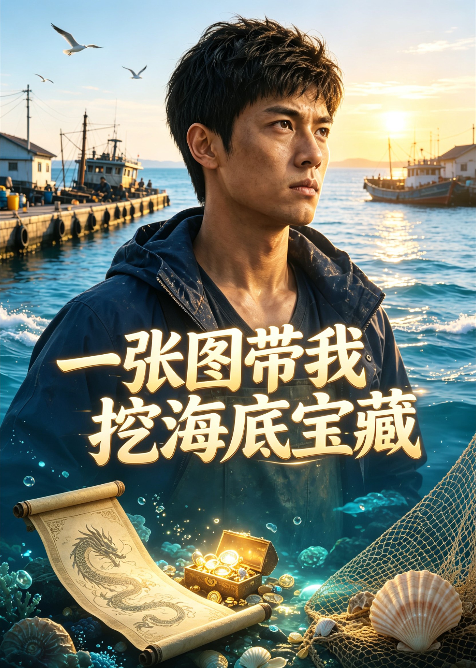 一张图带我挖海底宝藏 海报