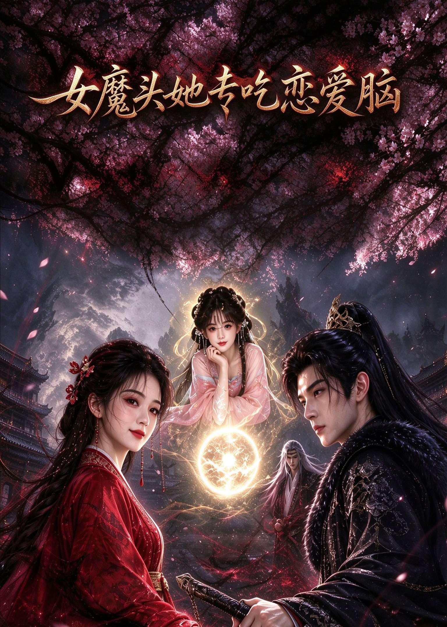 女魔头她专吃恋爱脑封面图