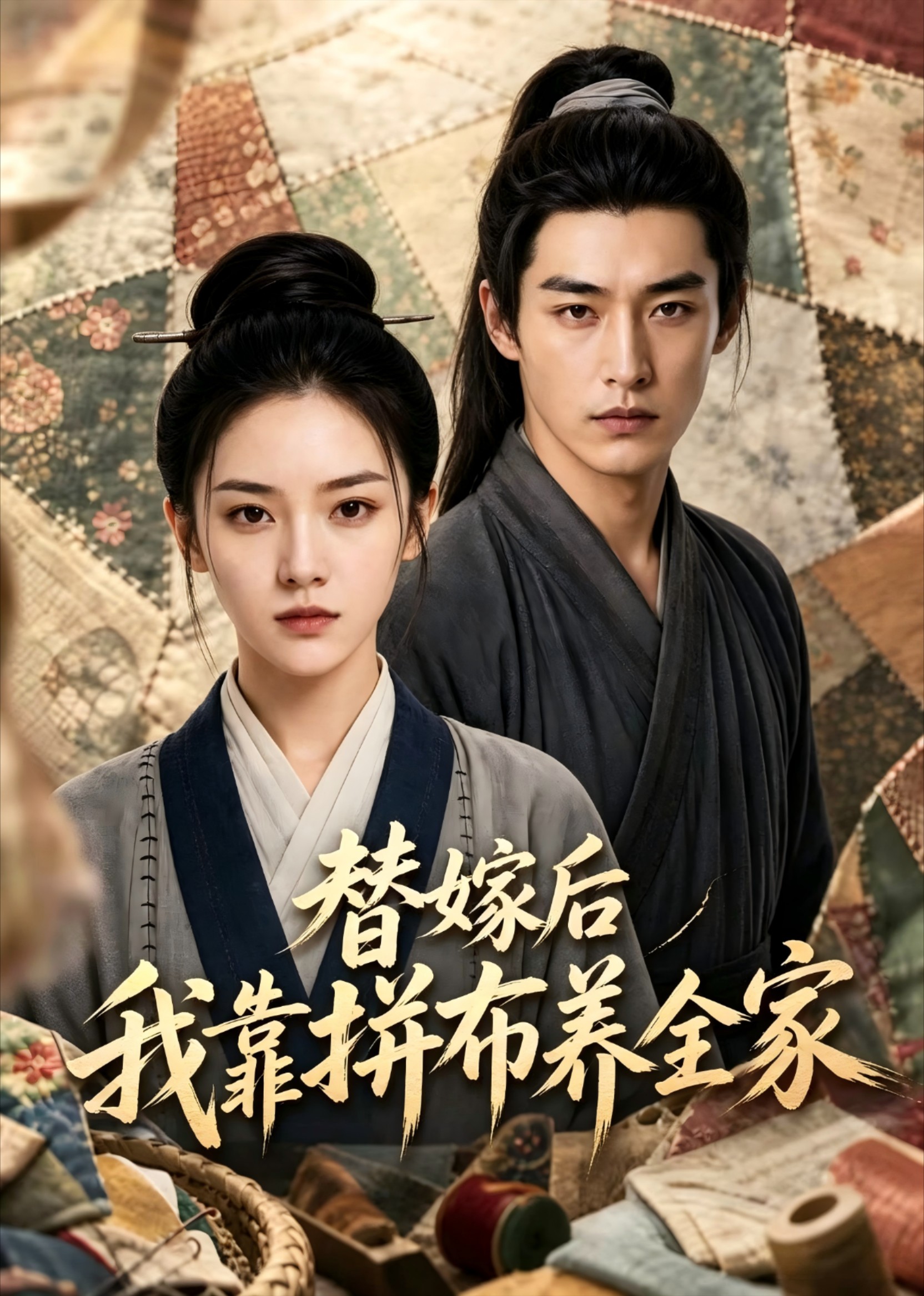替嫁后，我靠拼布养全家