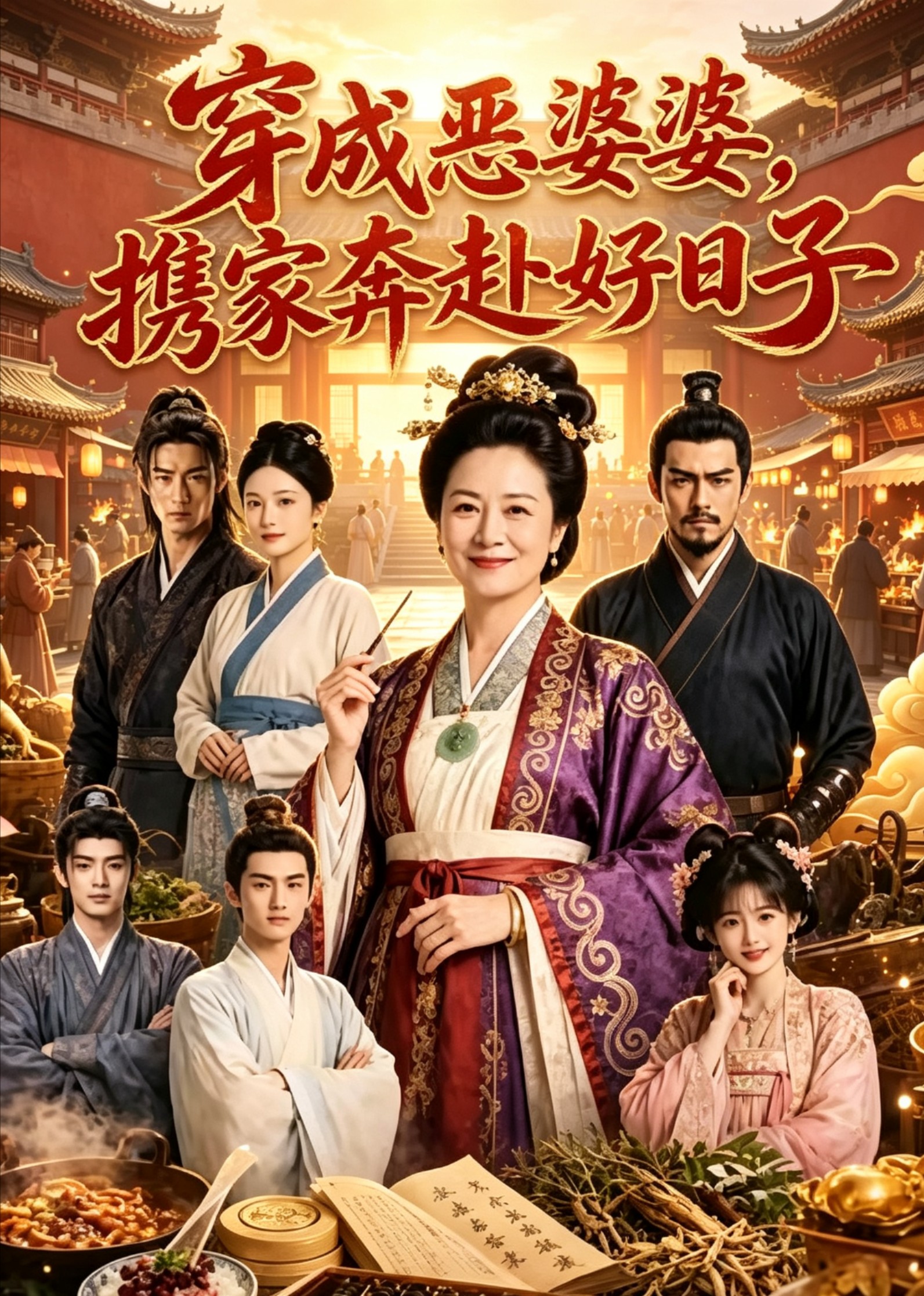 穿成恶婆婆，携家奔赴好日子
