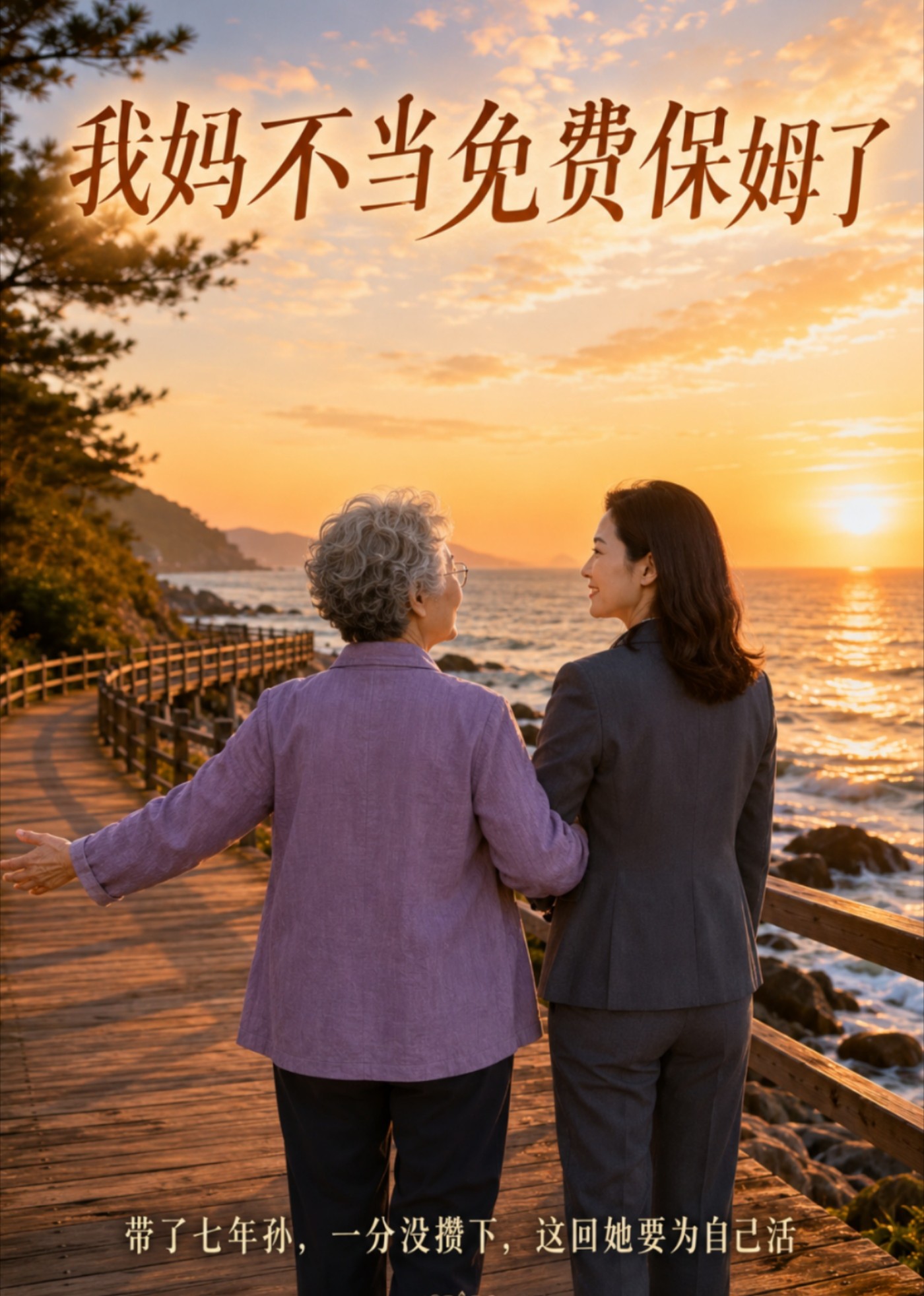我妈不当免费保姆了