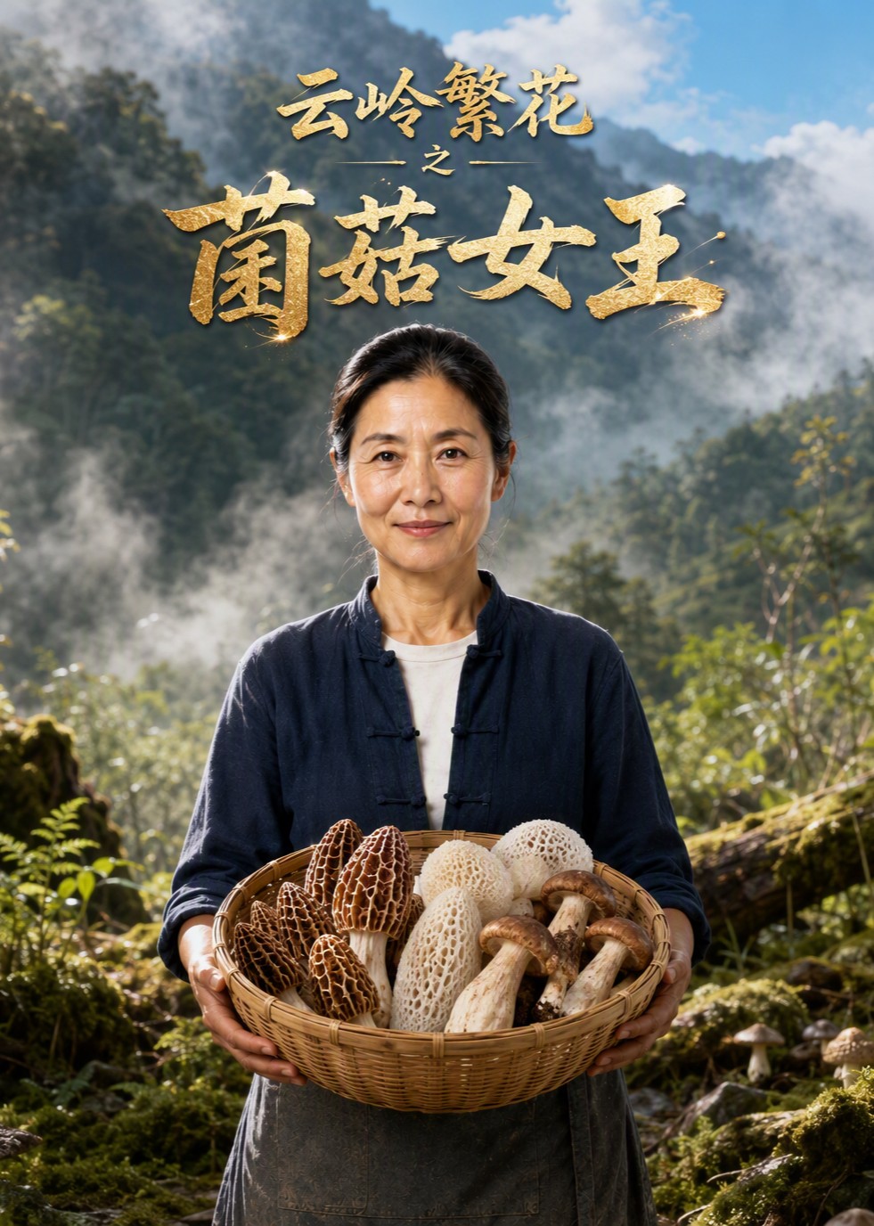 云岭繁花之菌菇女王