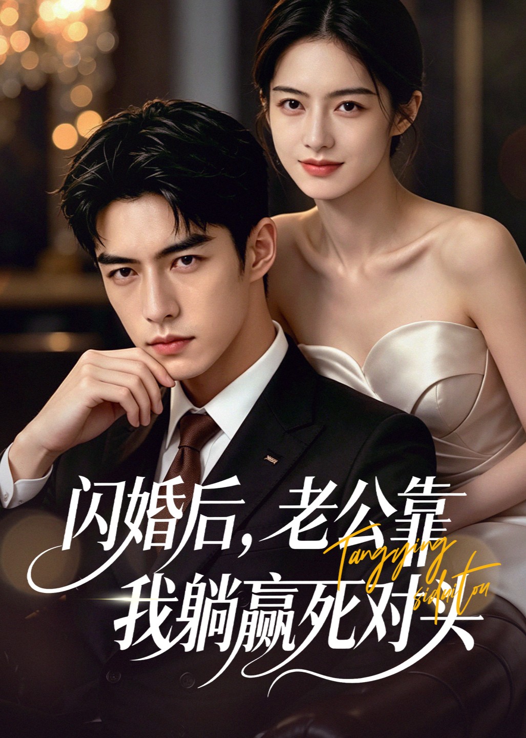 闪婚后，老公靠我躺赢死对头封面图