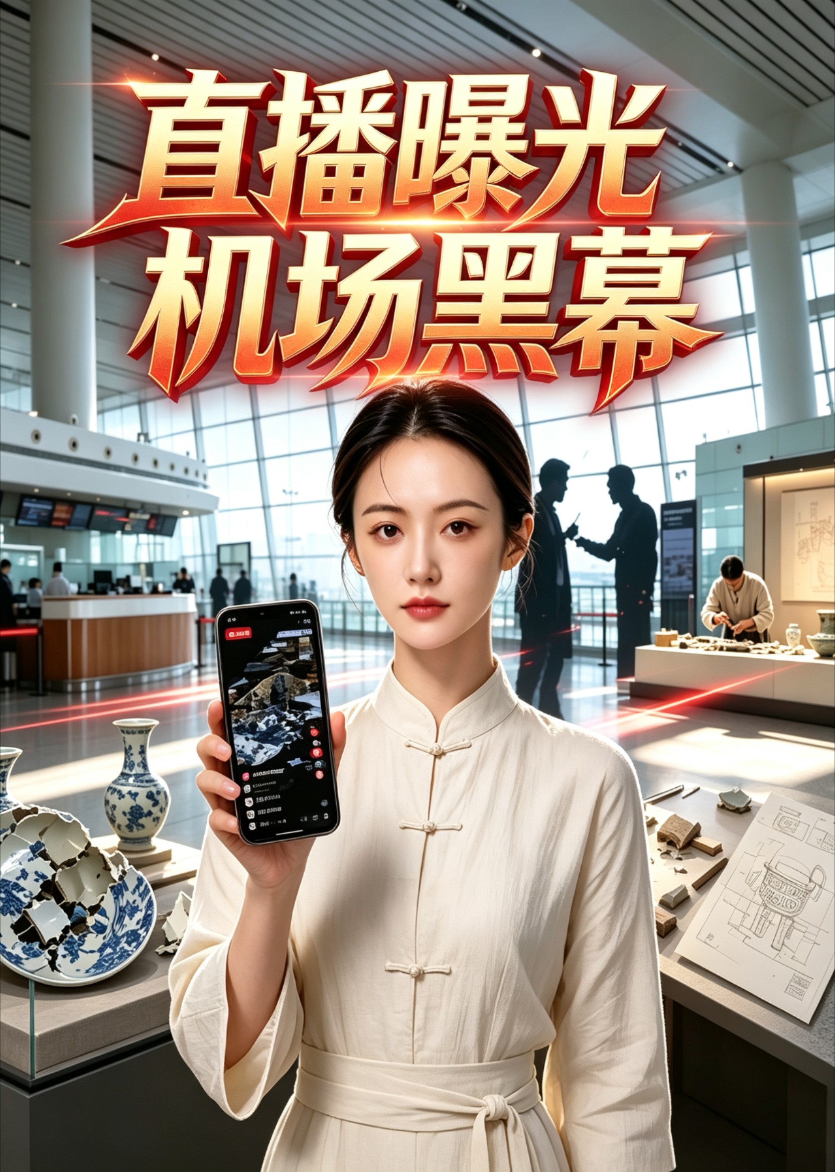直播曝光机场黑幕封面图