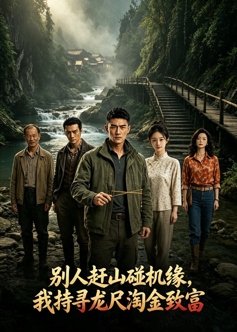 别人赶山碰机缘，我持寻龙尺淘金致富封面图