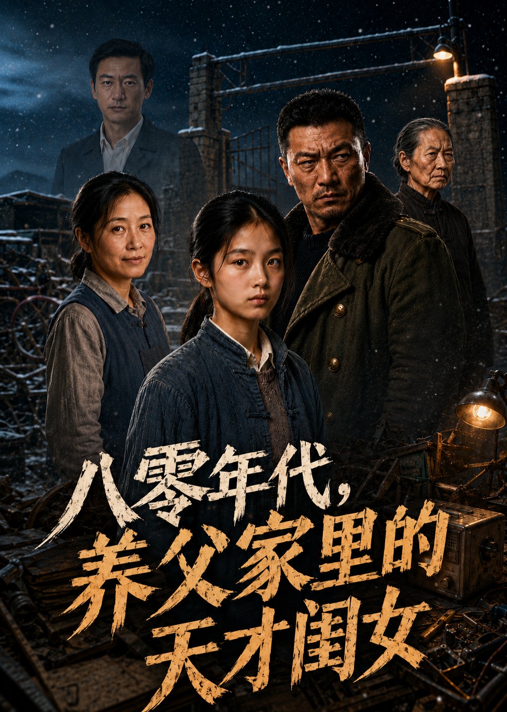 八零年代，养父家的天才闺女