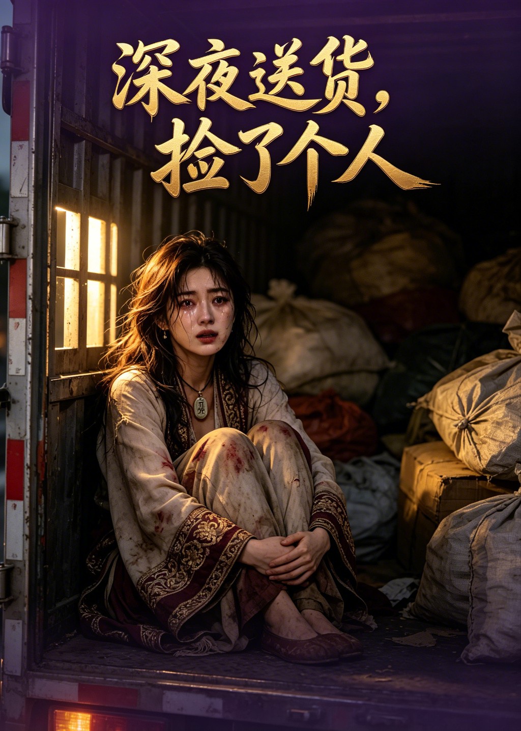 深夜送货，捡了个人