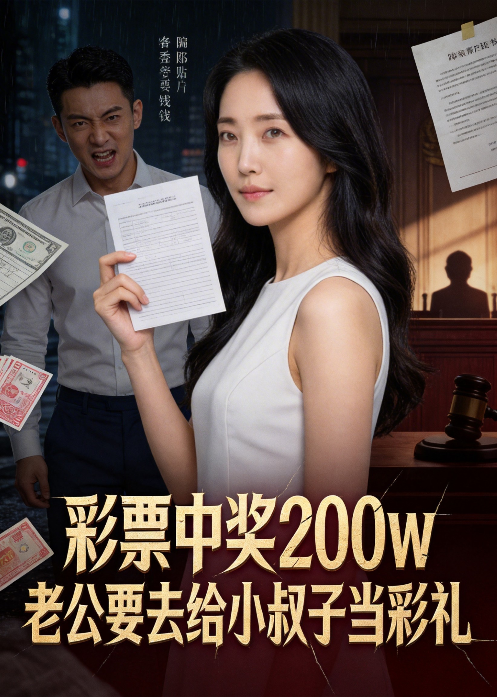 彩票中奖200w老公要去给小叔子当彩礼