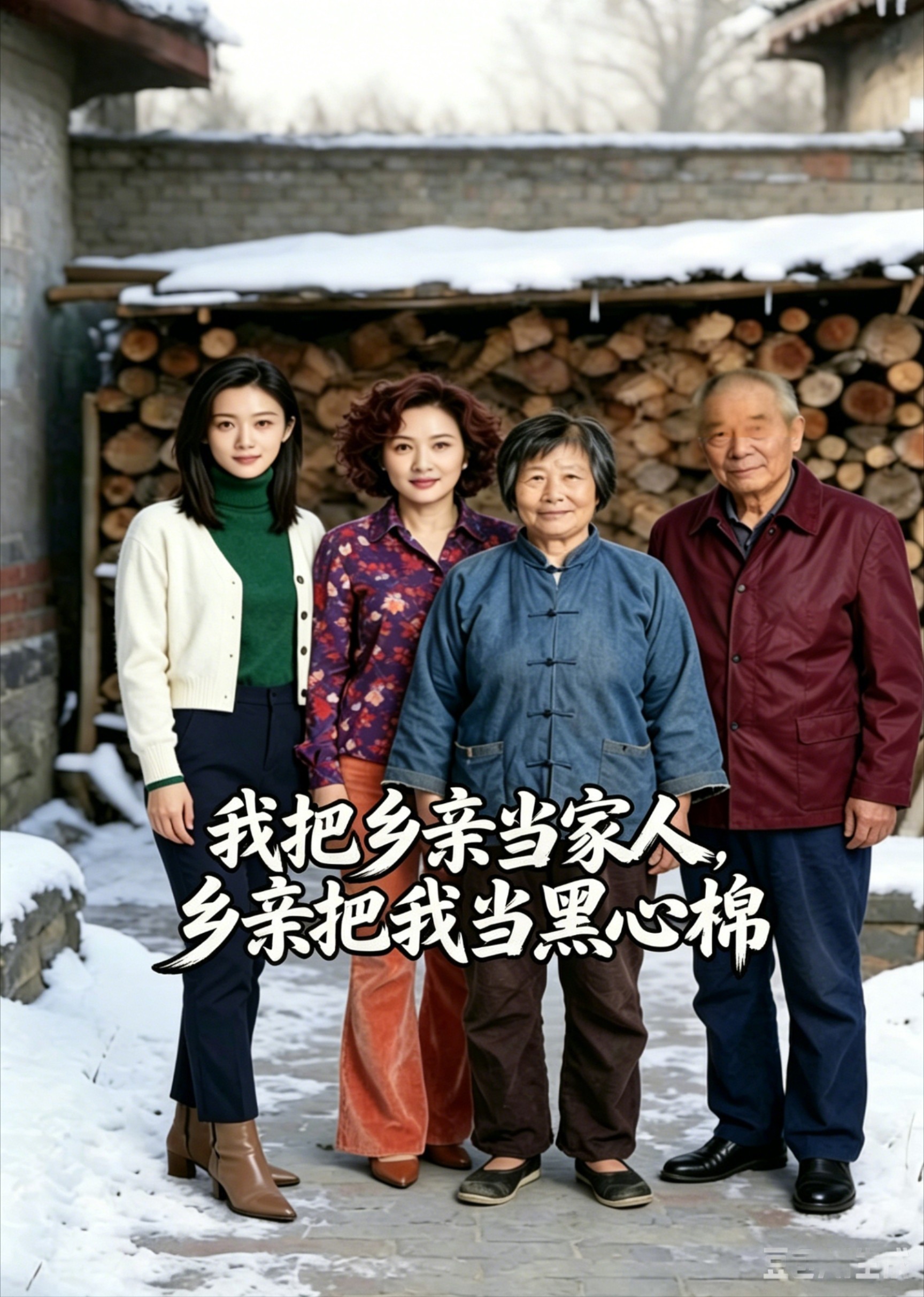 我把乡亲当家人，乡亲把我当黑心棉