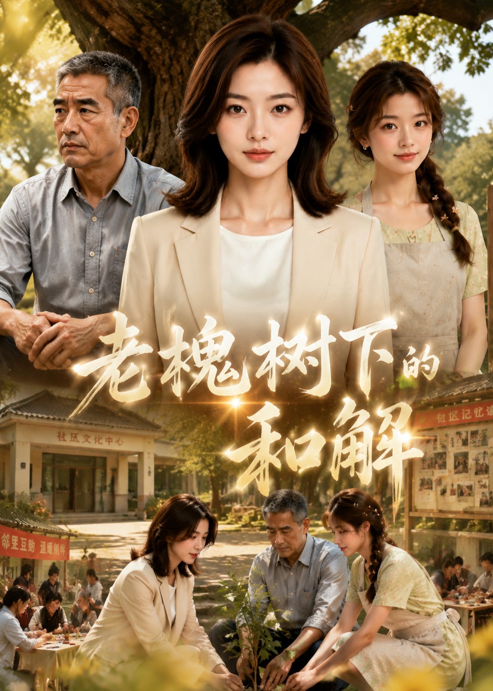 老槐树下的和解