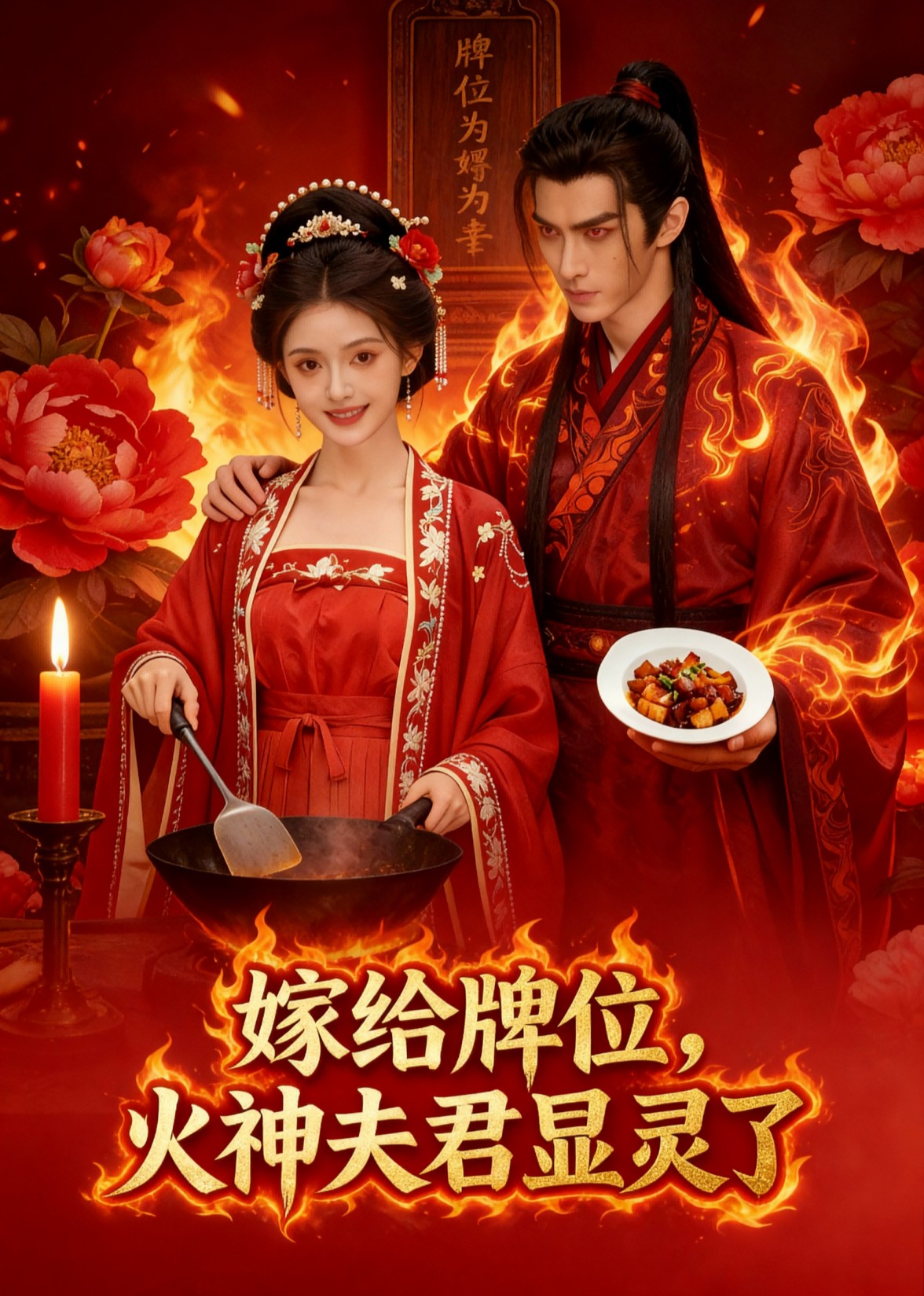 嫁给牌位，火神夫君显灵了封面图