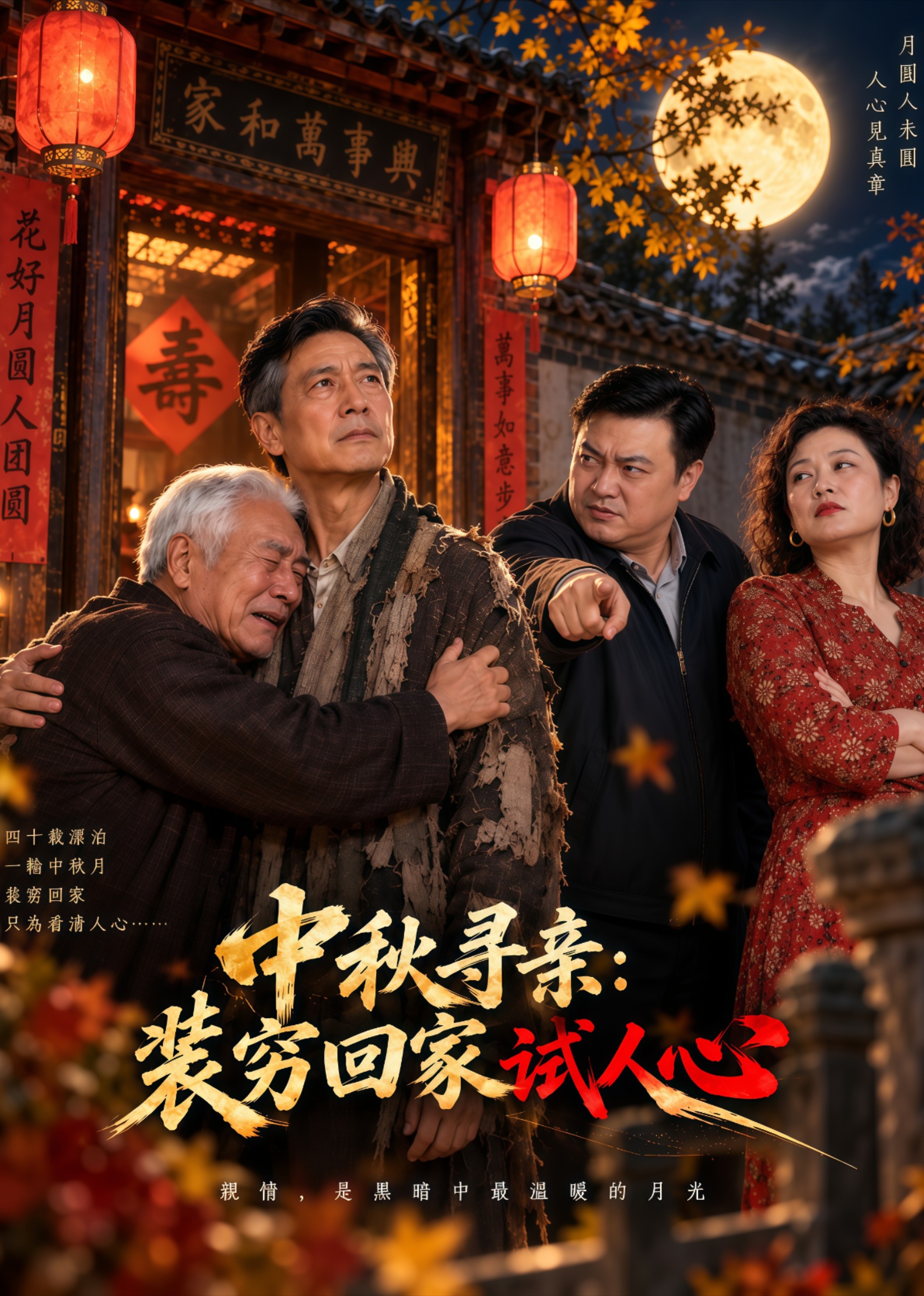 中秋寻亲：装穷回家试人心封面图