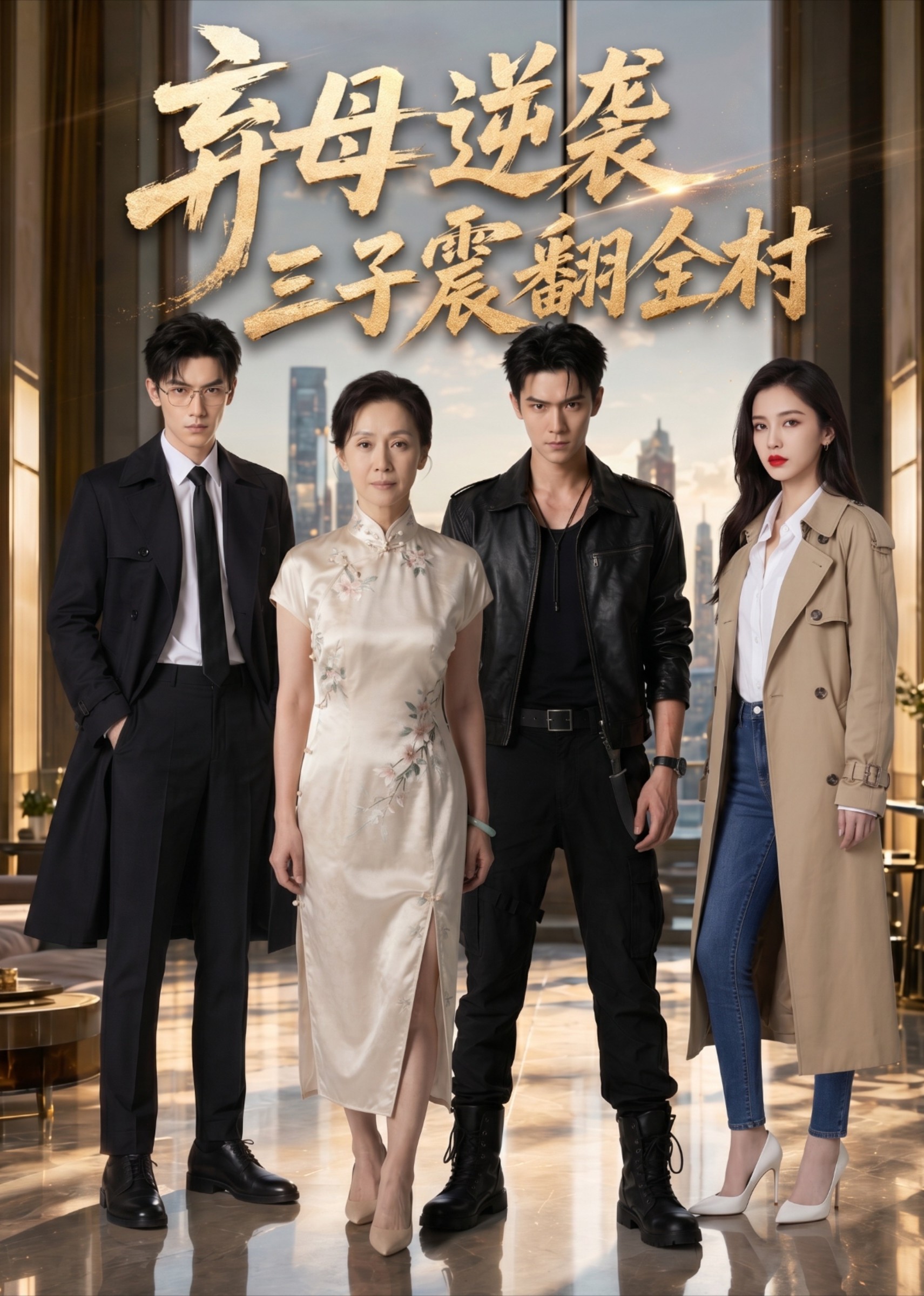 弃母逆袭：三子震翻全村