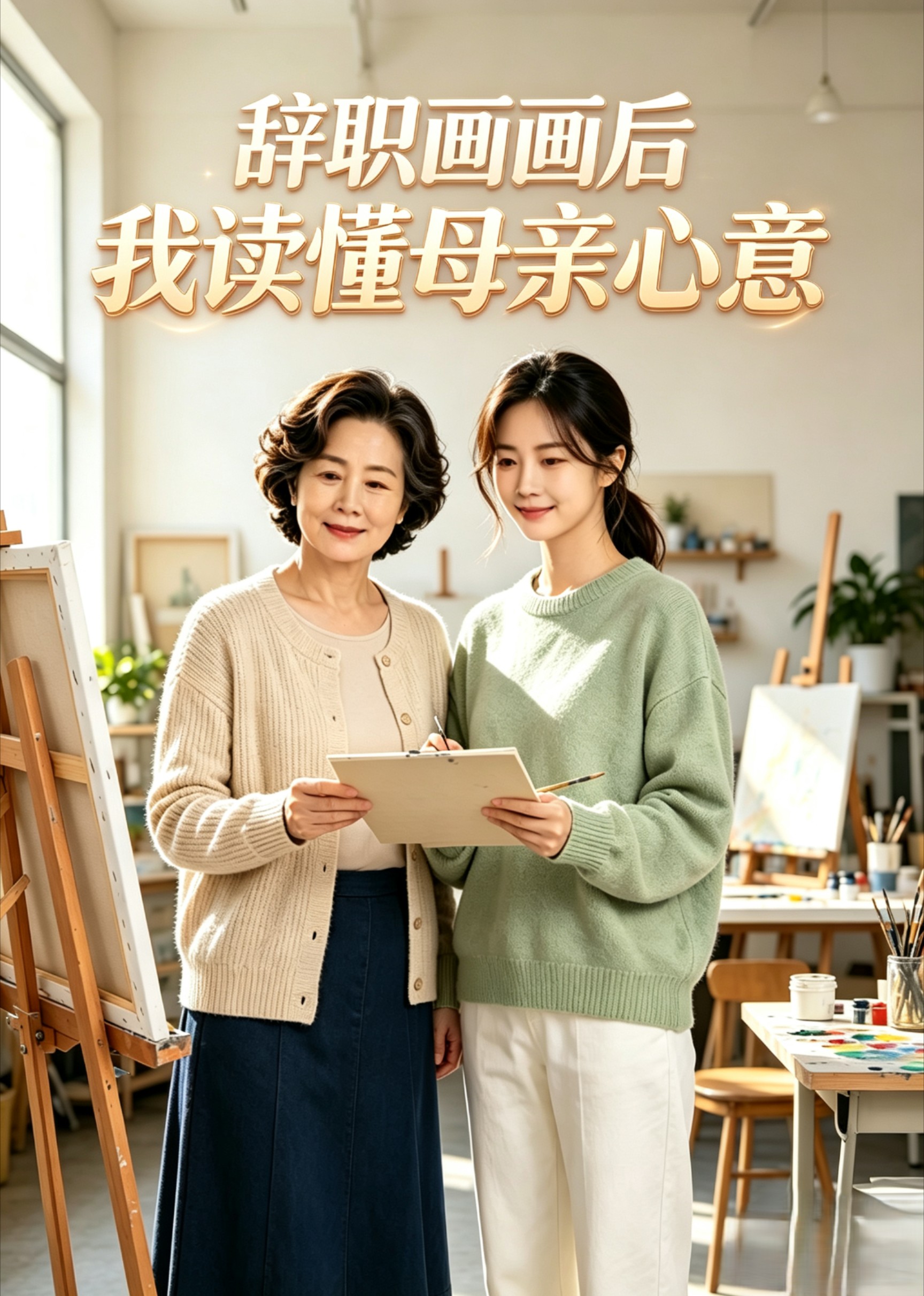 辞职画画后我读懂母亲心意