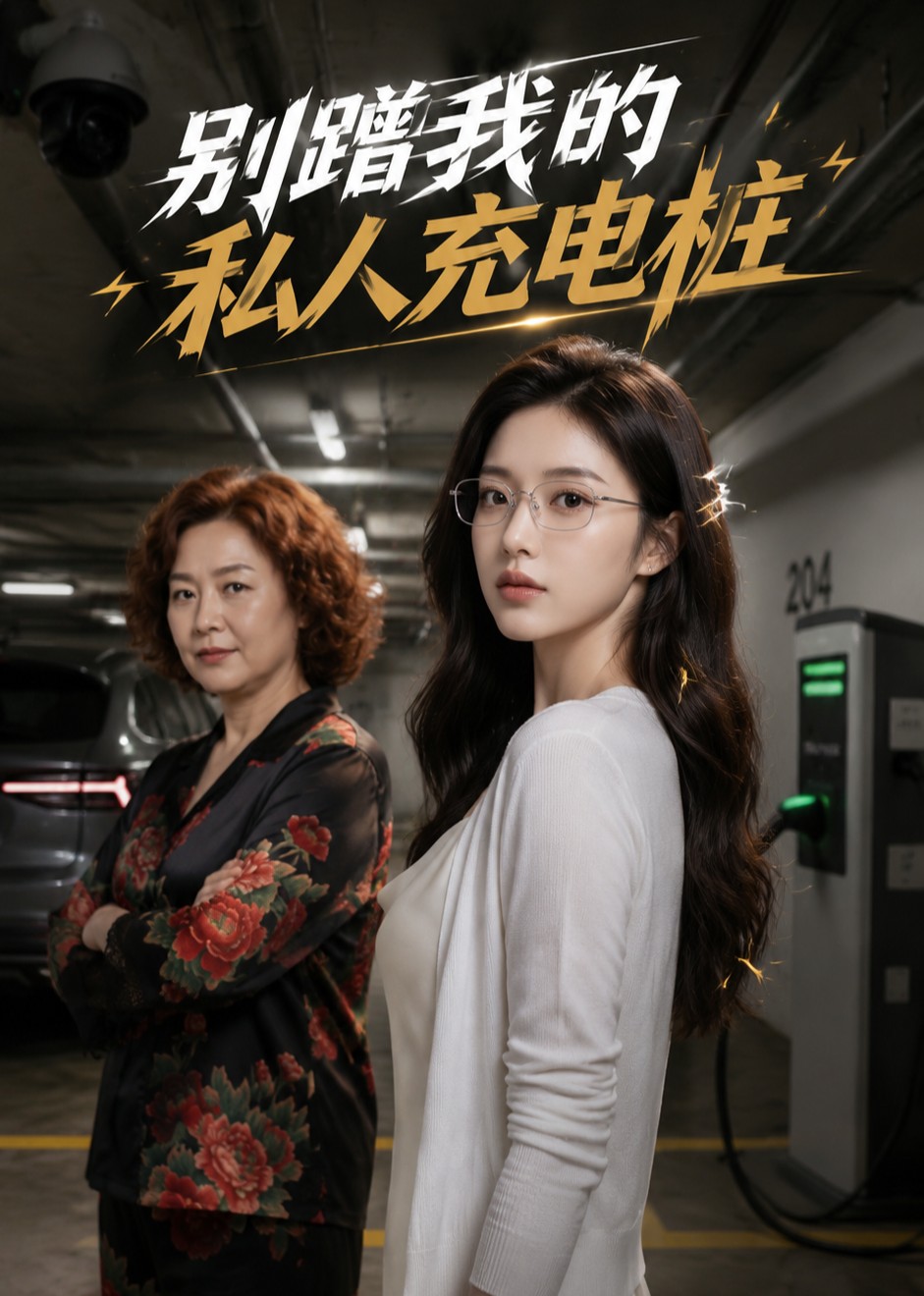 别蹭我的私人充电桩