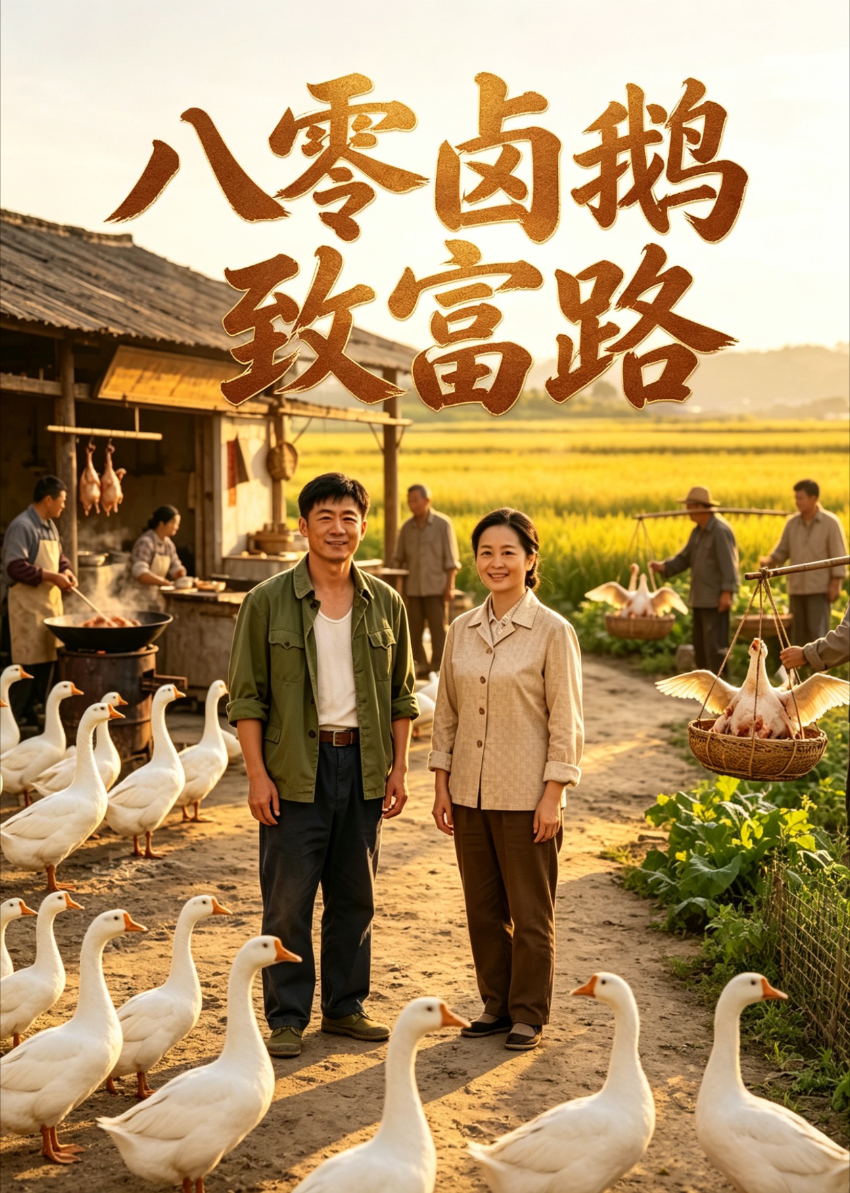 八零卤鹅致富路