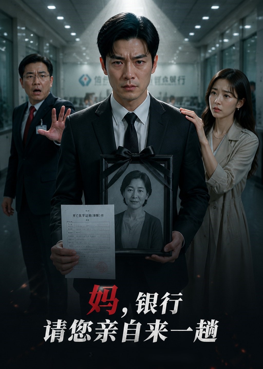 妈，银行请您亲自来一趟