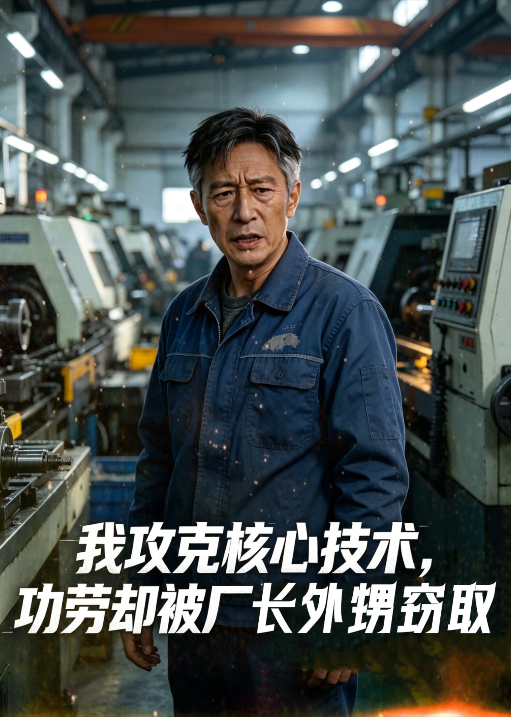 我攻克核心技术，功劳却被厂长外甥窃取封面图