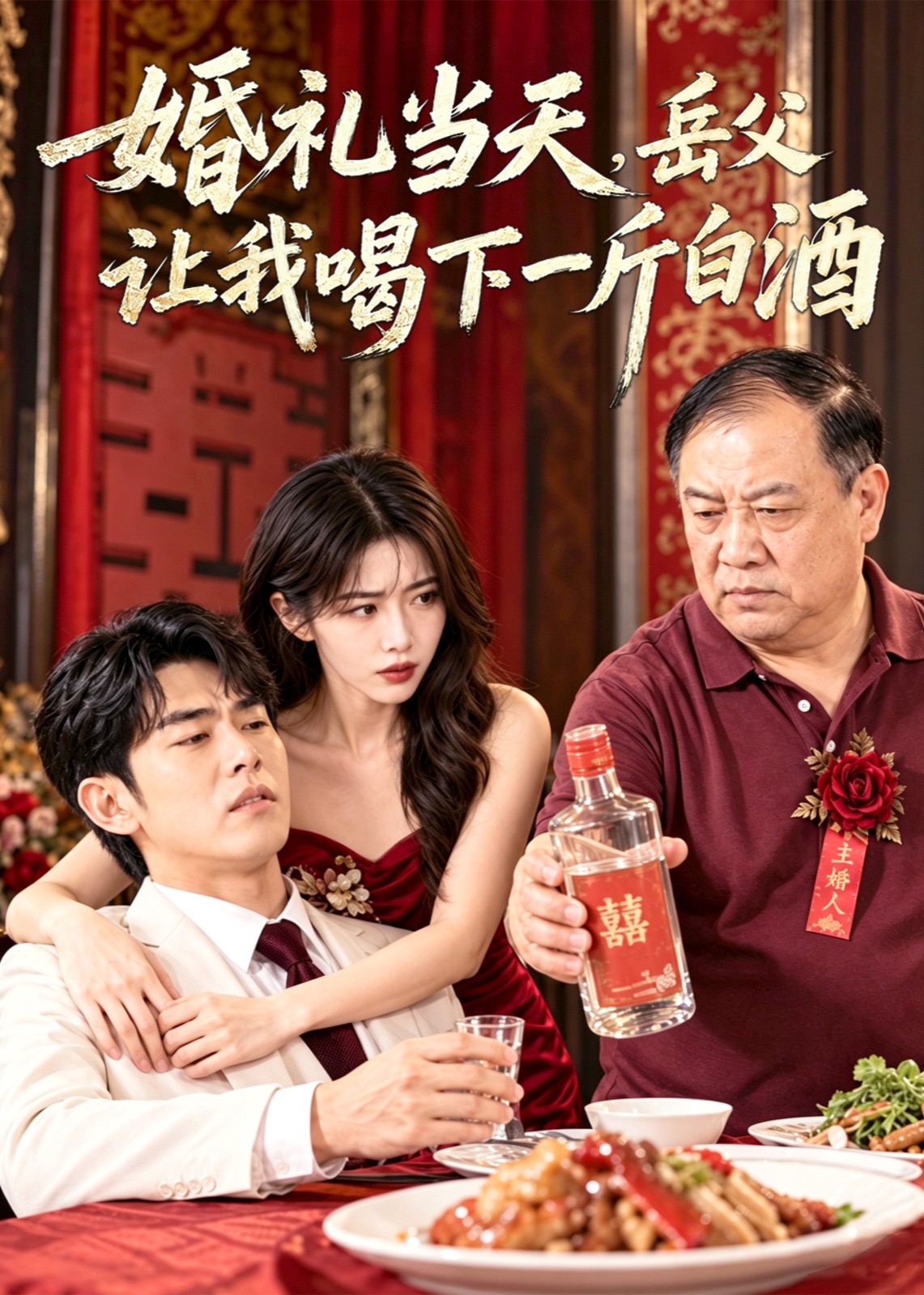 婚礼当天，岳父让我喝下一斤白酒