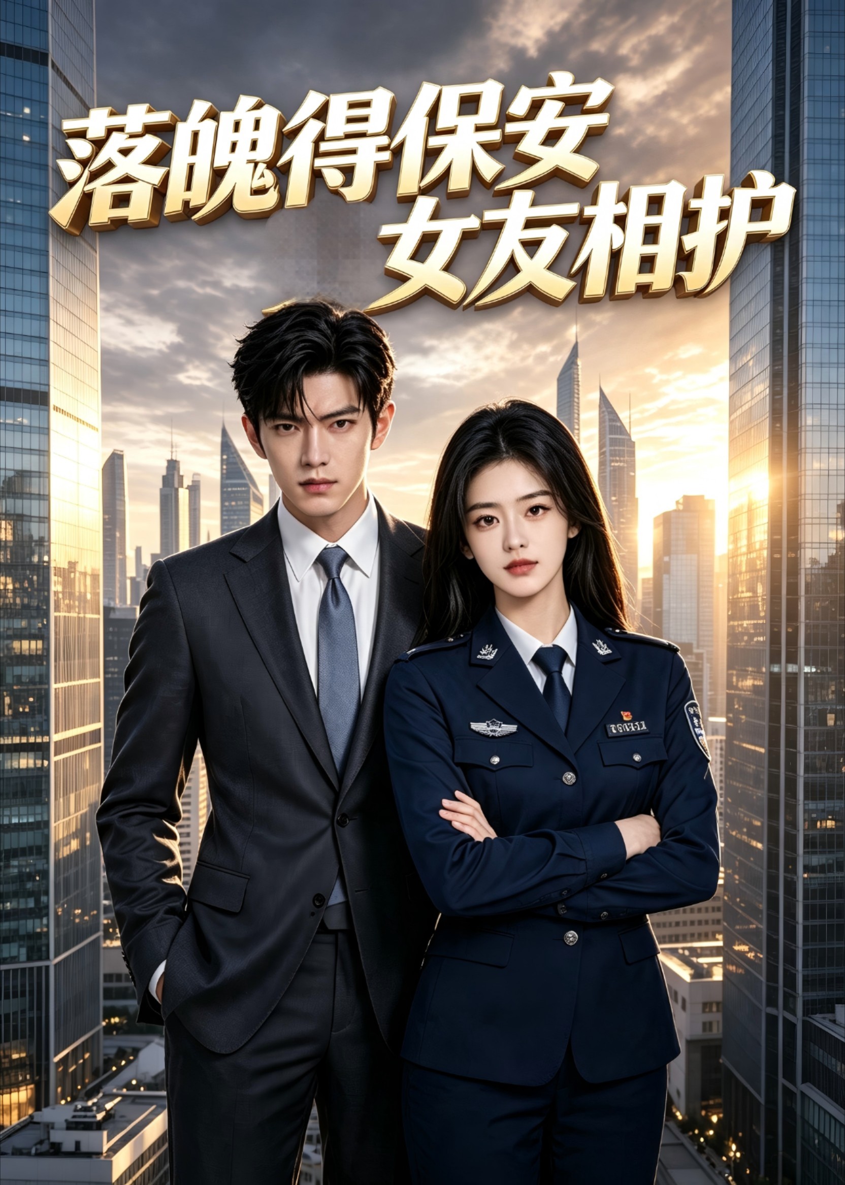 落魄得保安女友相护