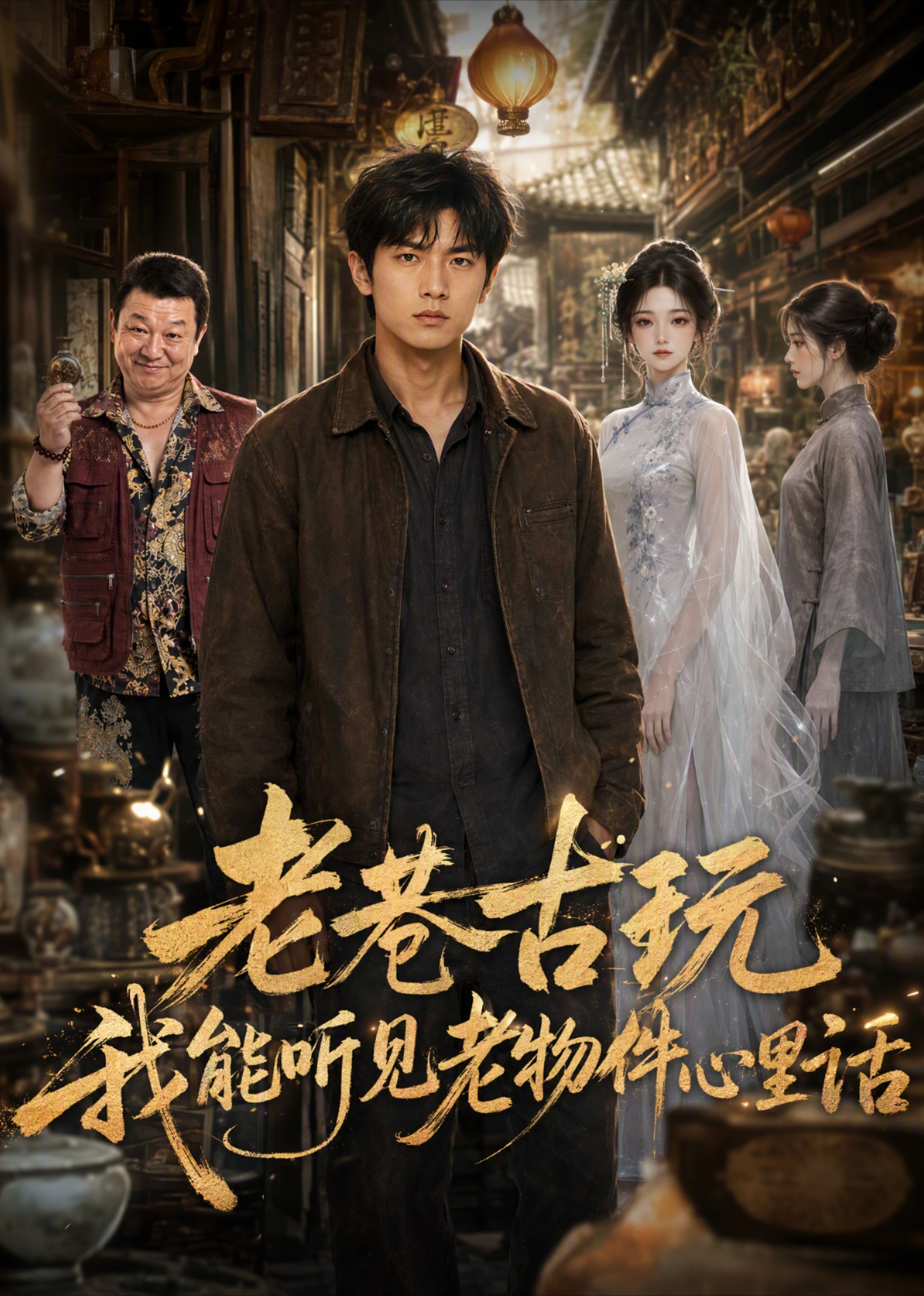 老巷古玩：我能听见老物件心里话封面图
