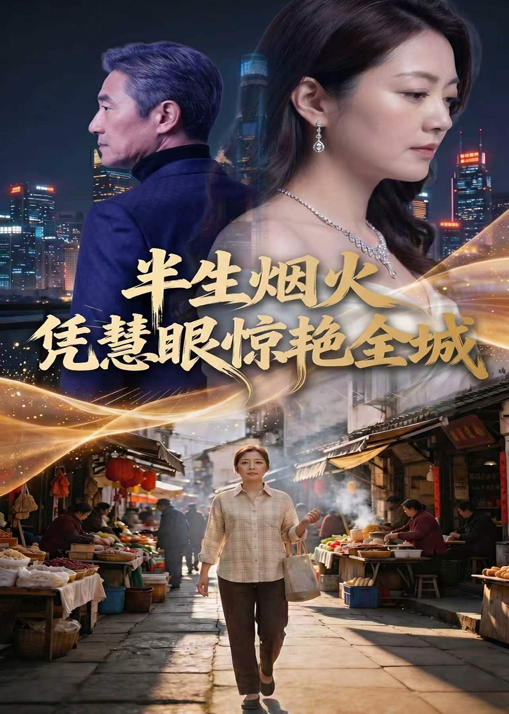 半生烟火凭慧眼惊艳全城