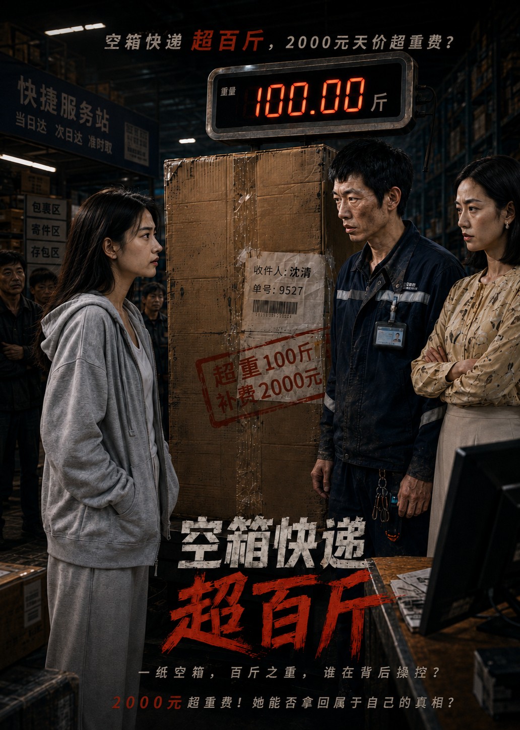 空箱快递超百斤