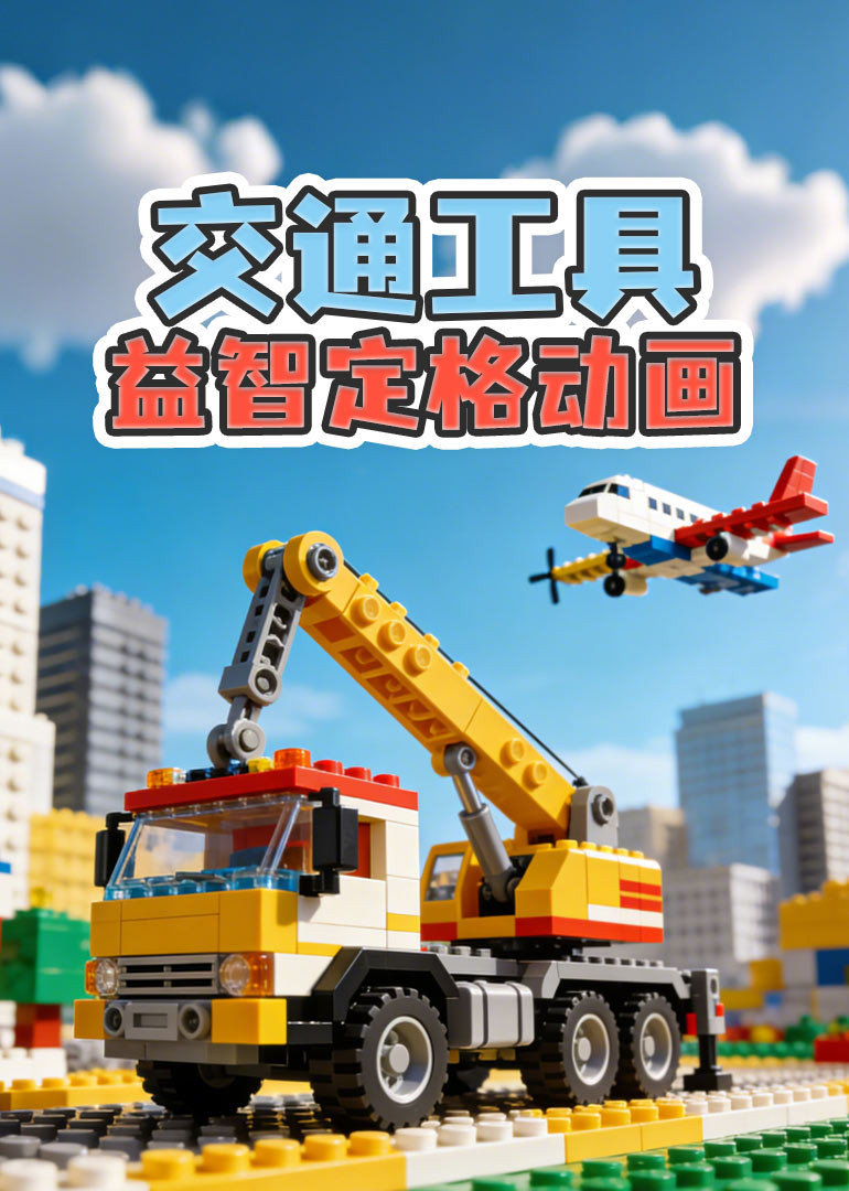 交通工具益智定格动画封面图
