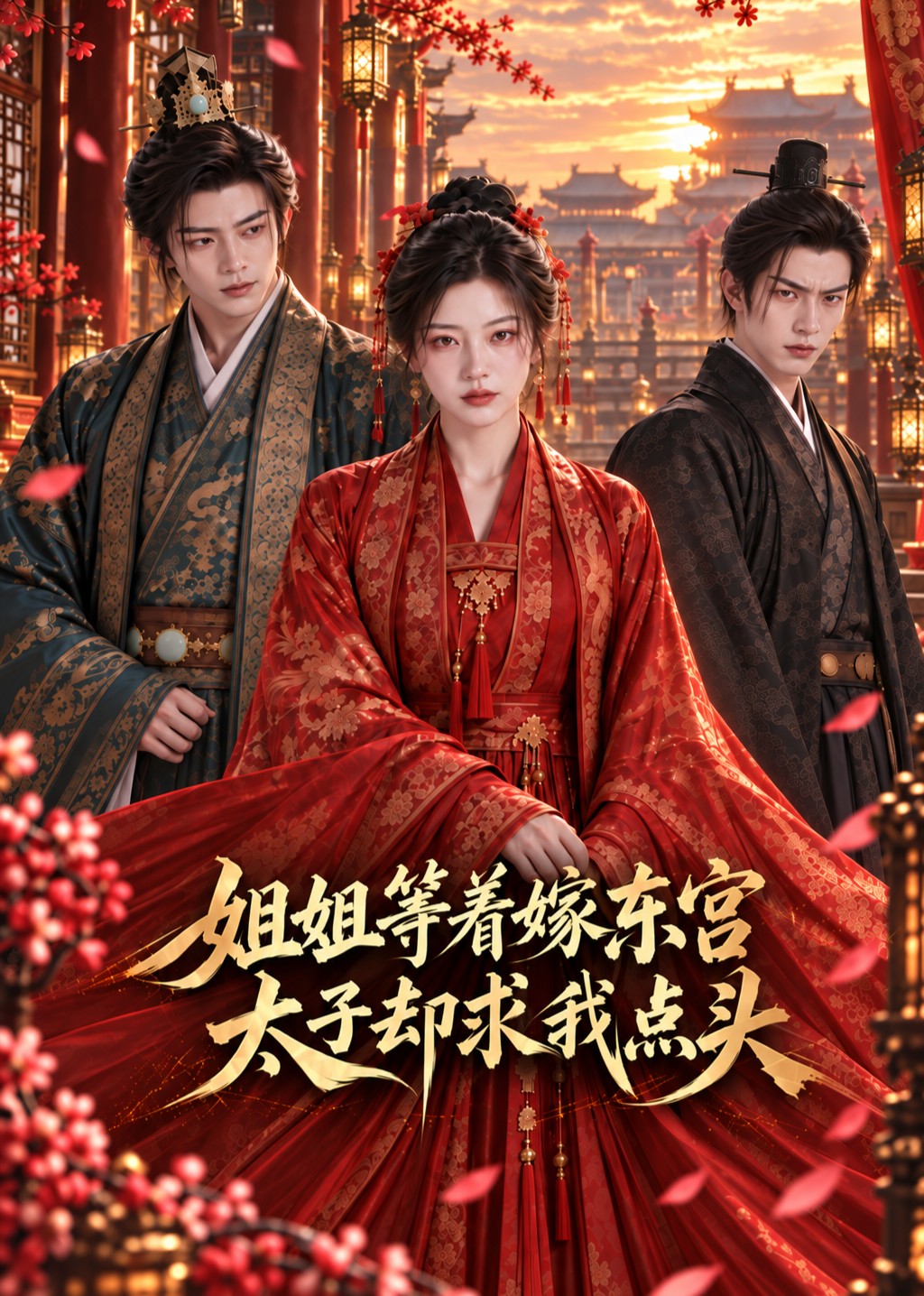 姐姐等着嫁东宫，太子却求我点头封面图