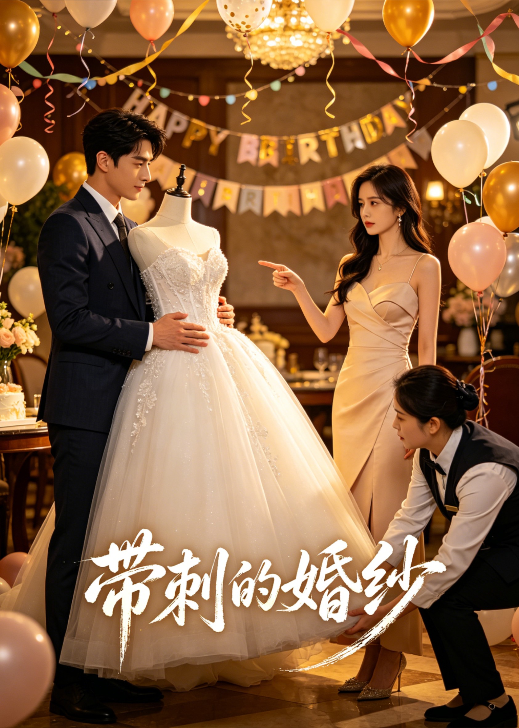 带刺的婚纱封面图