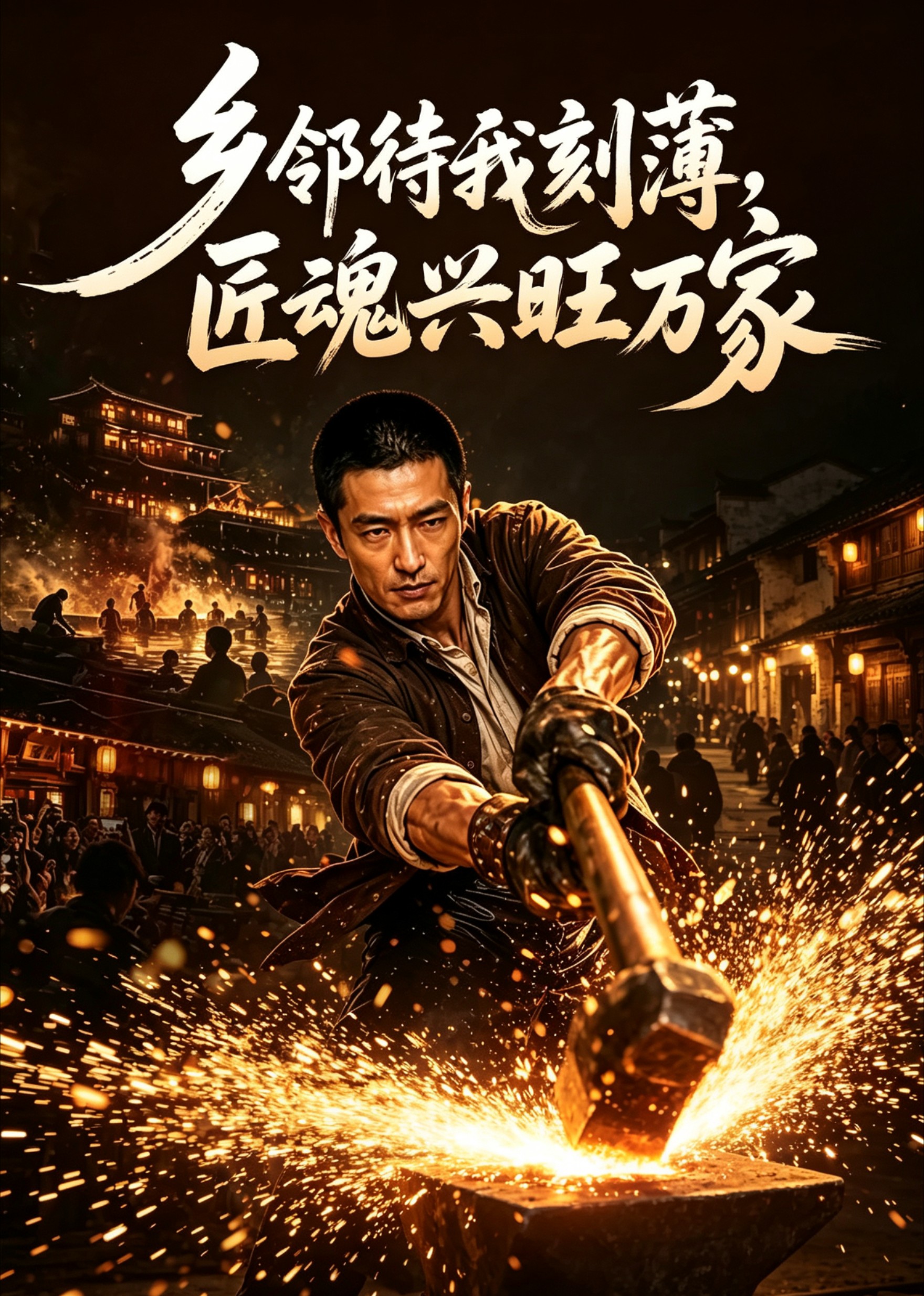 乡邻待我刻薄，匠魂兴旺万家