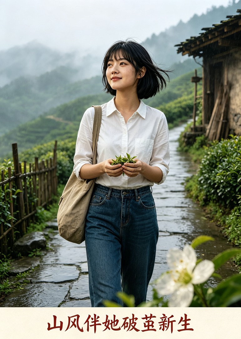 山风伴她破茧新生
