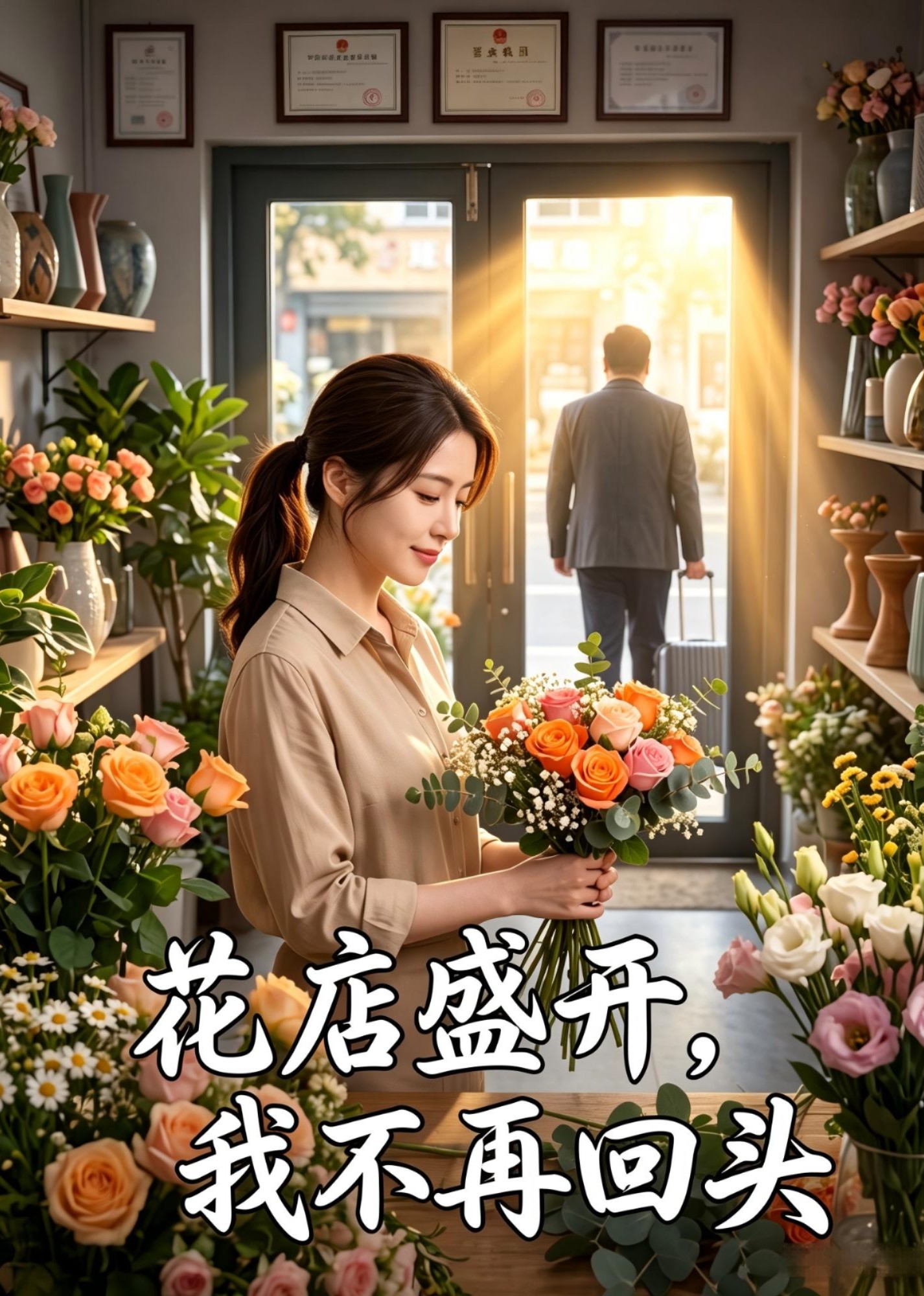 花店盛开，我不再回头封面图