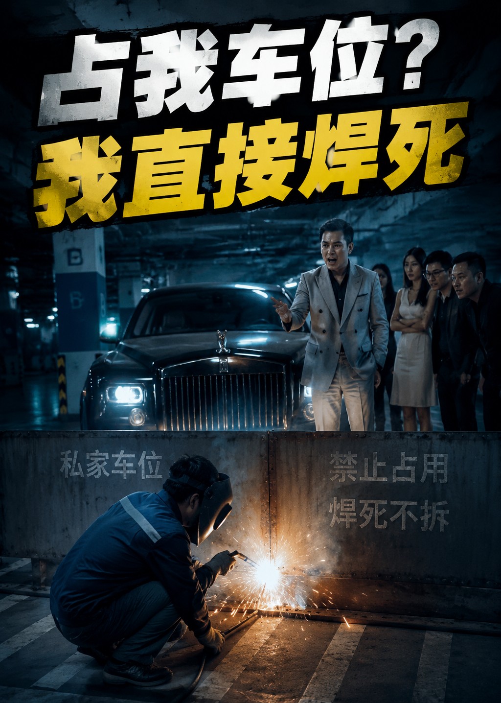 占我车位？我直接焊死