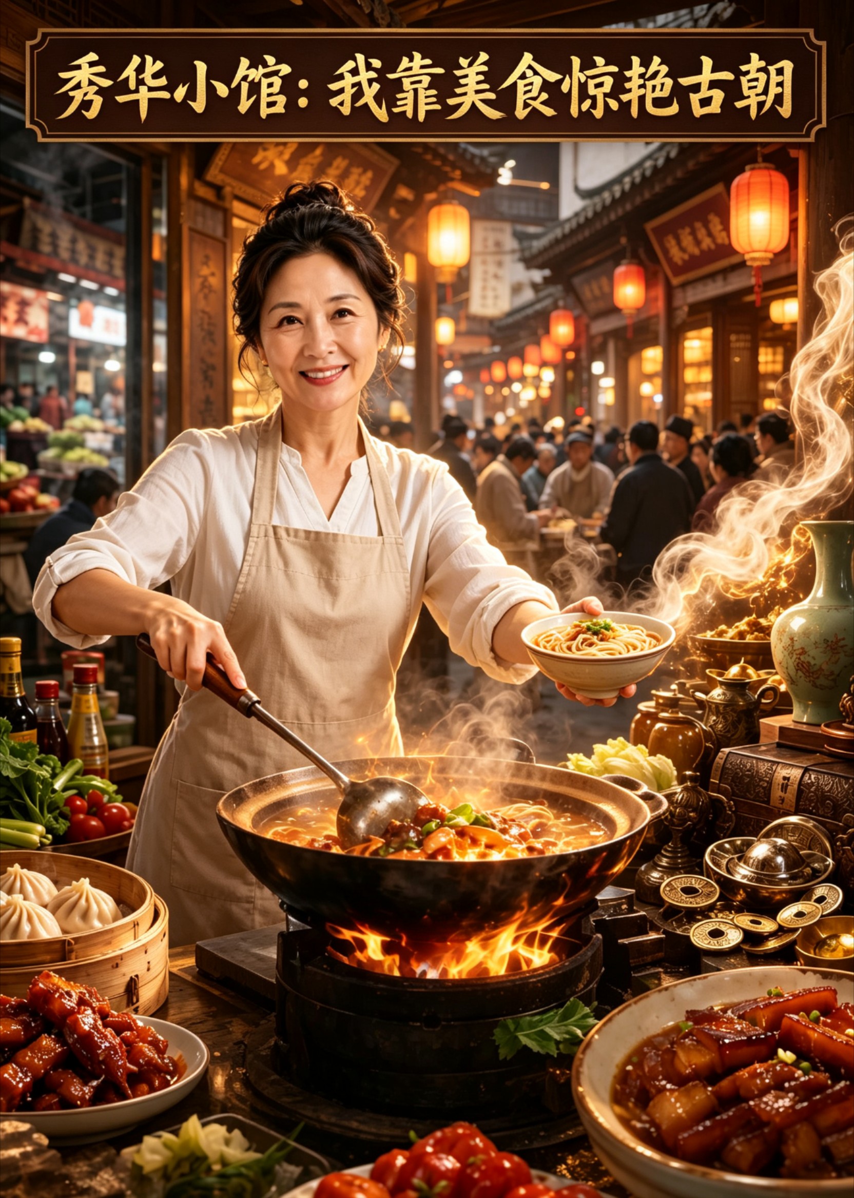 秀华小馆：我靠美食惊艳古朝