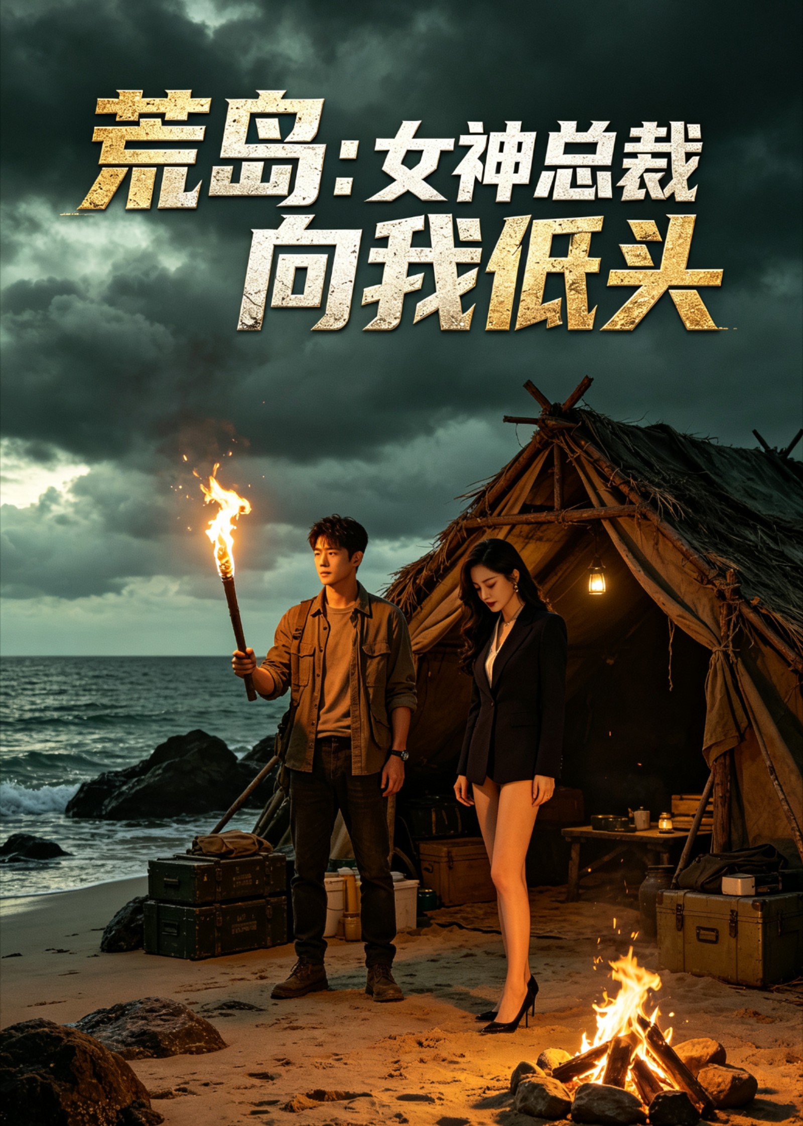 荒岛：女神总裁向我低头封面图