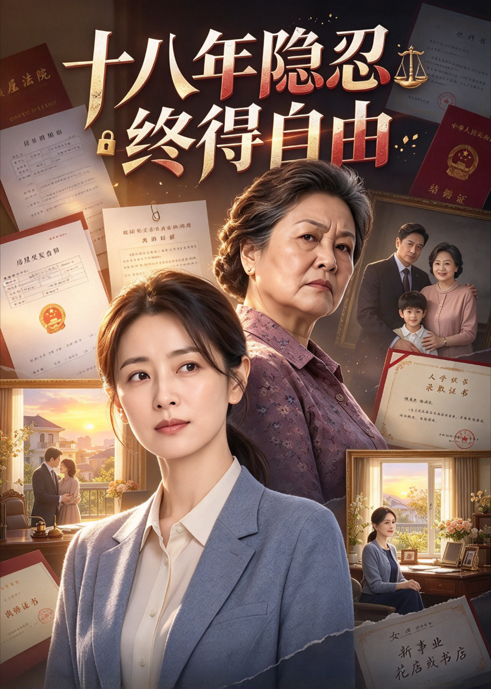 十八年隐忍终得自由封面图