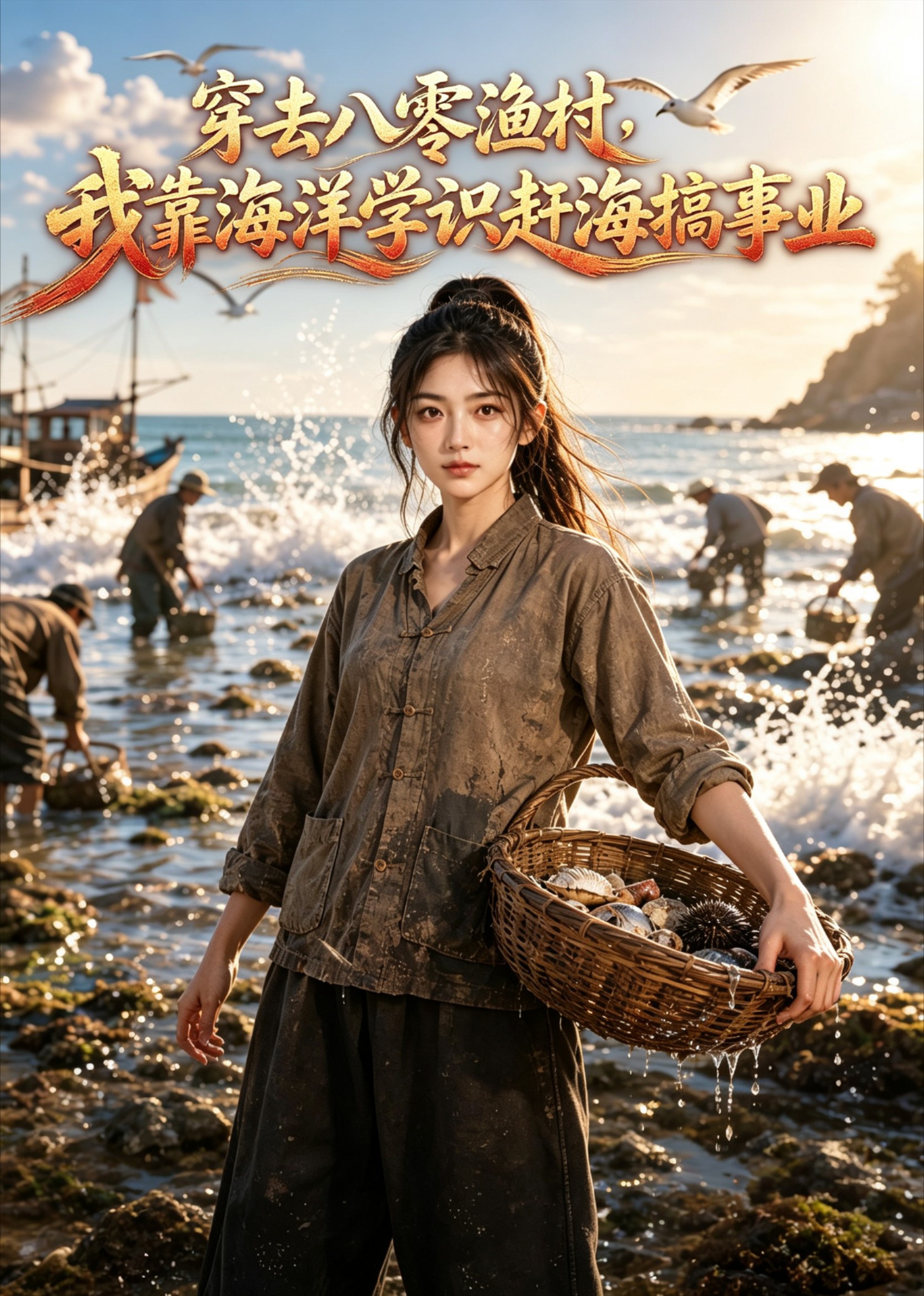 穿去八零渔村，我靠海洋学识赶海搞事业