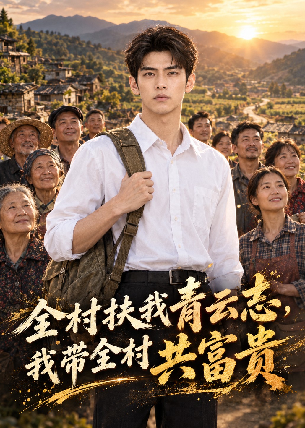 全村扶我青云志，我带全村共富贵封面图