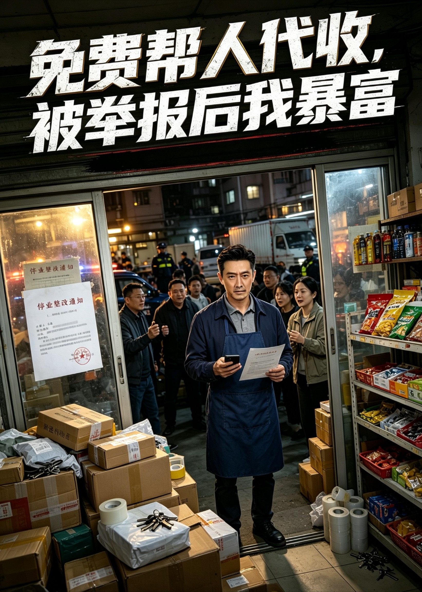 免费帮人代收，被举报后我暴富