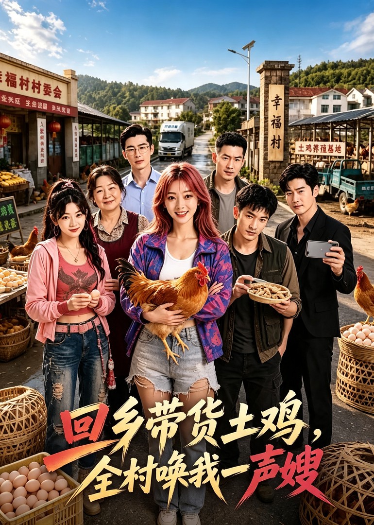 回乡带货土鸡，全村唤我一声嫂