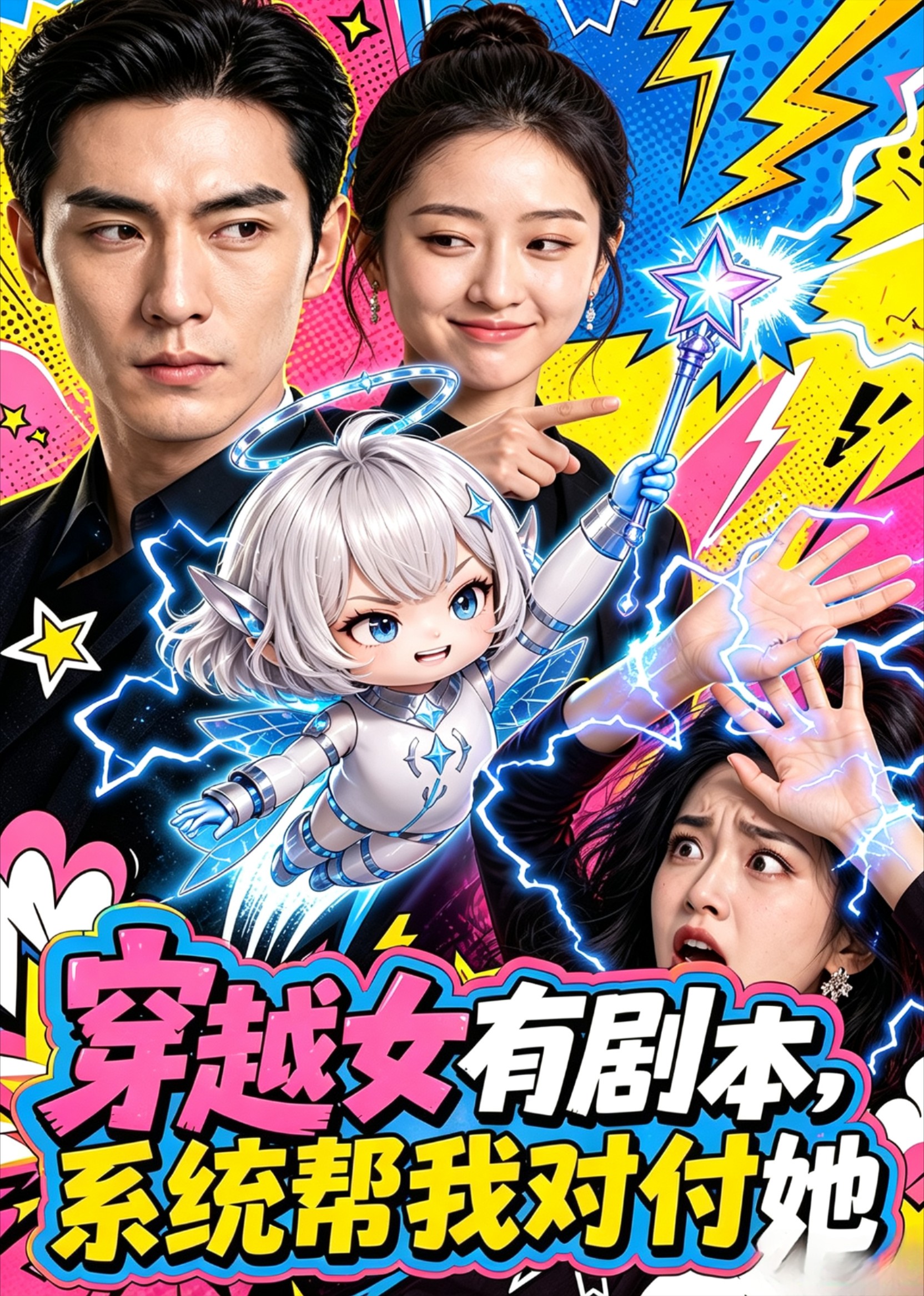 穿越女有剧本，系统帮我对付她封面图