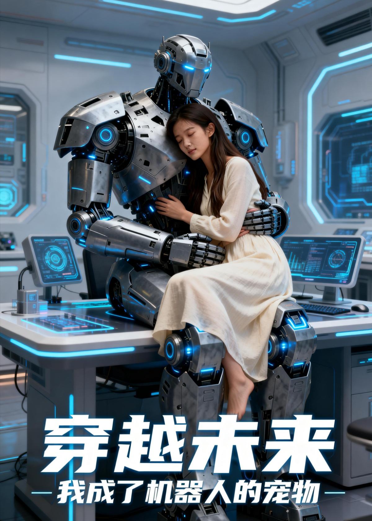 穿越未来，我成了机器人的宠物封面图