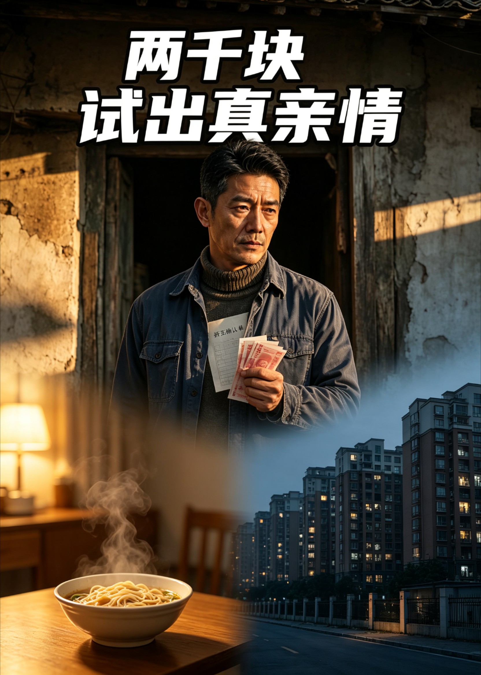 两千块试出真亲情