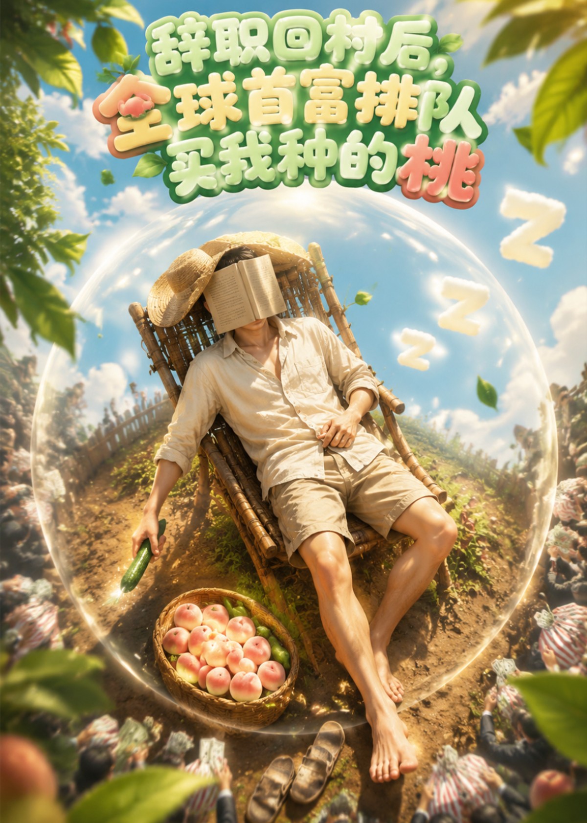 辞职回村后，全球首富排队买我种的桃封面图