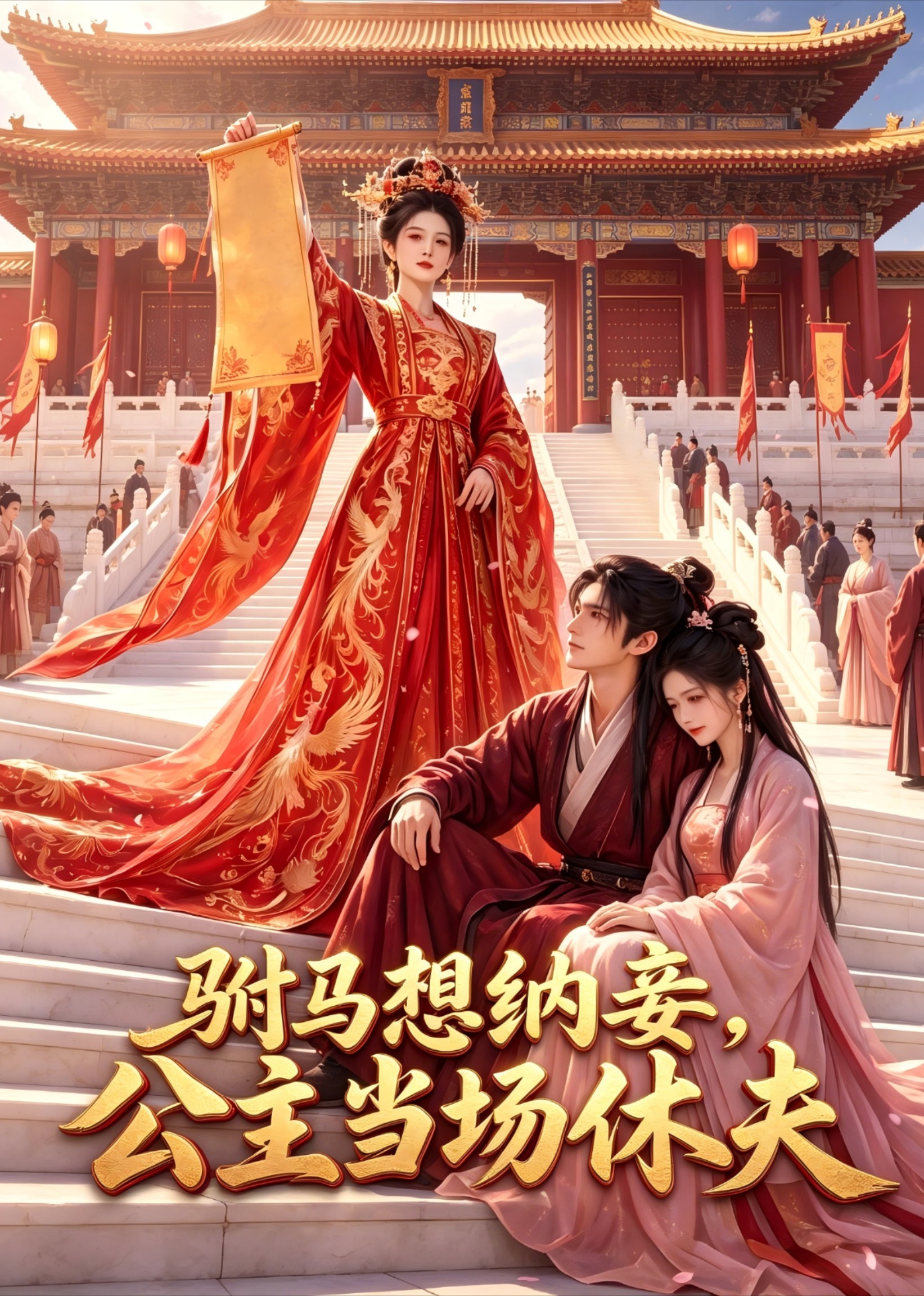驸马想纳妾，公主当场休夫