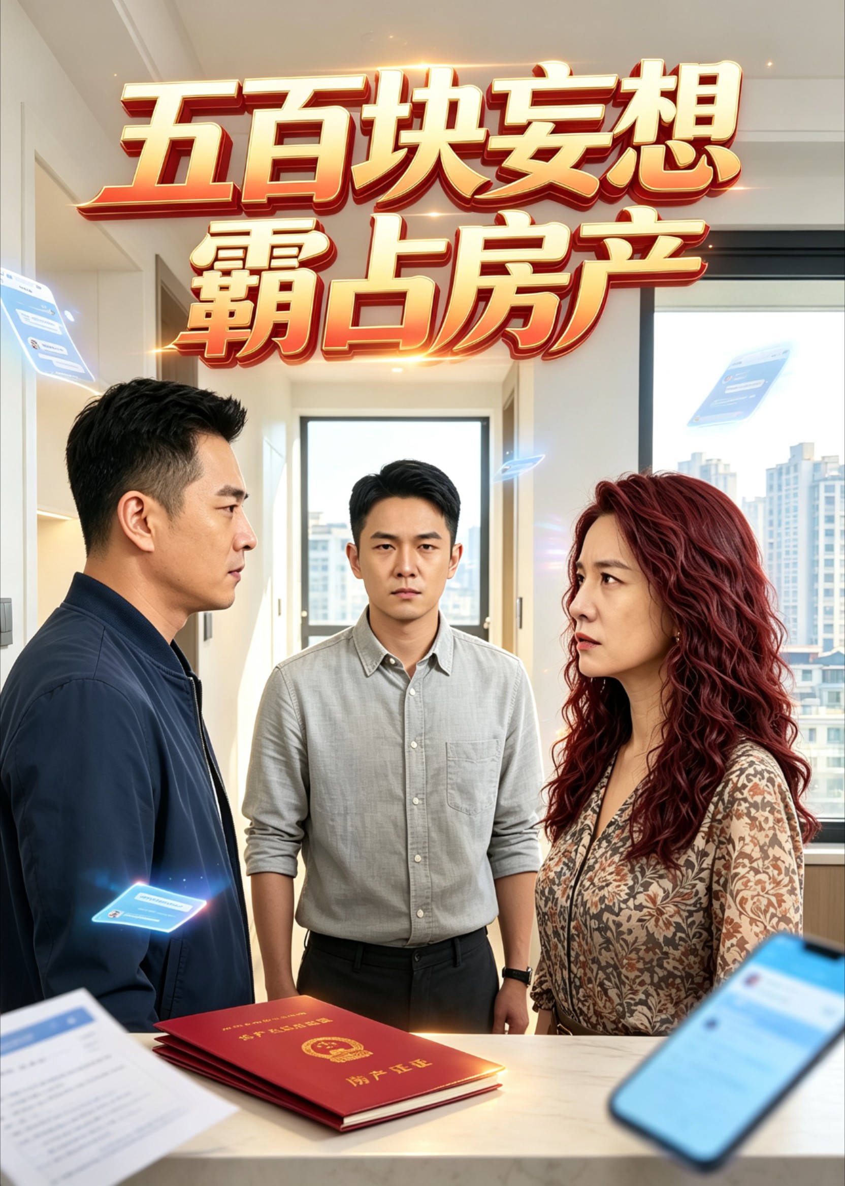 五百块妄想霸占房产