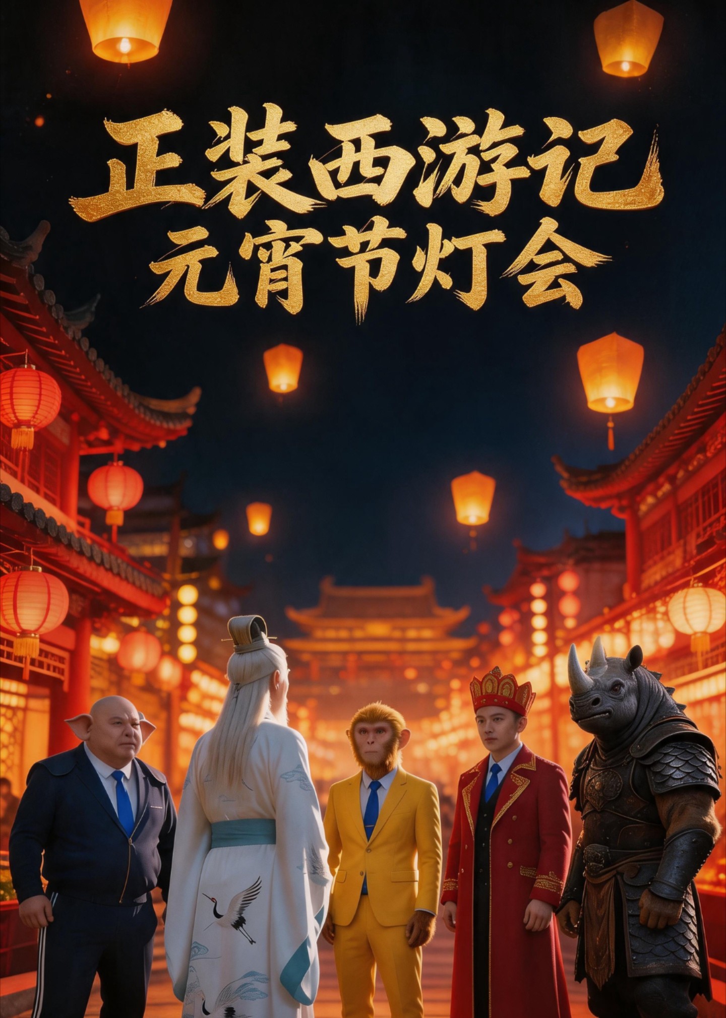 正装西游记之元宵节灯会封面图