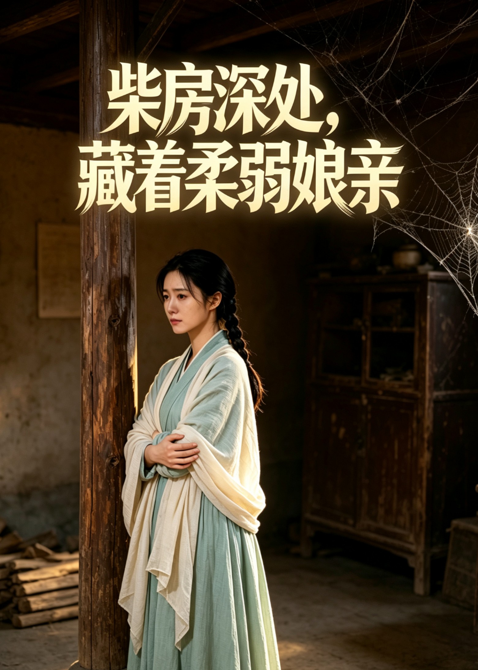 柴房深处，藏着柔弱娘亲封面图